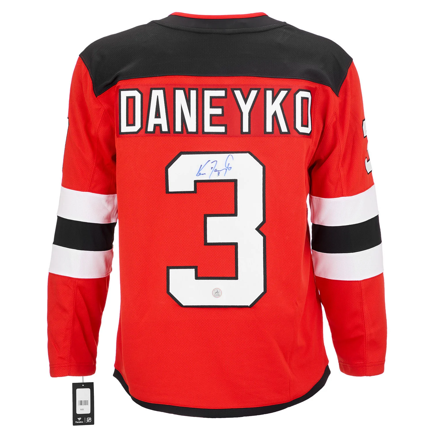 Ken Daneyko Autographed New Jersey Devils Fanatics Breakaway Jersey