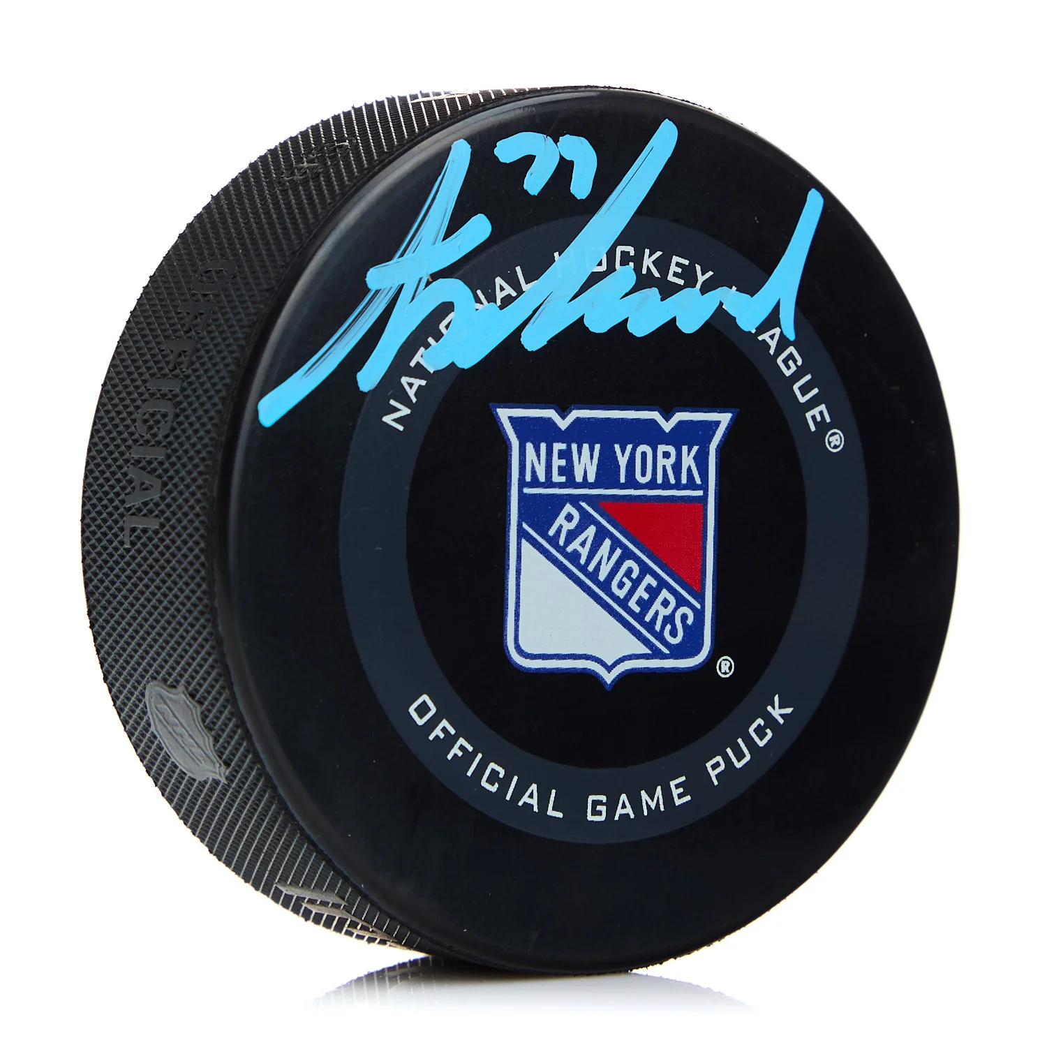 Tony DeAngelo New York Rangers Autographed Official Game Puck