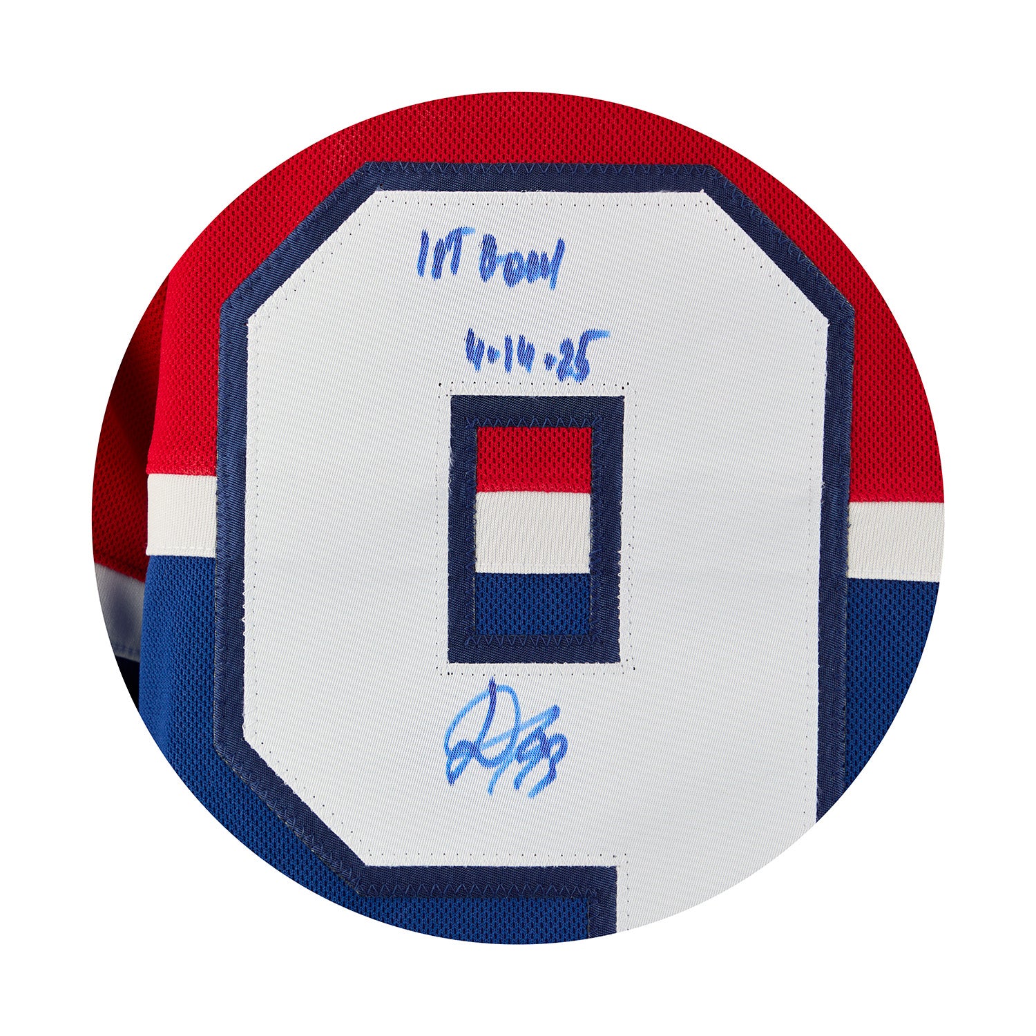 Ivan Demidov Montreal Canadiens Signed 1st Goal Fanatics Premium Jersey #43/93 - Image 3
