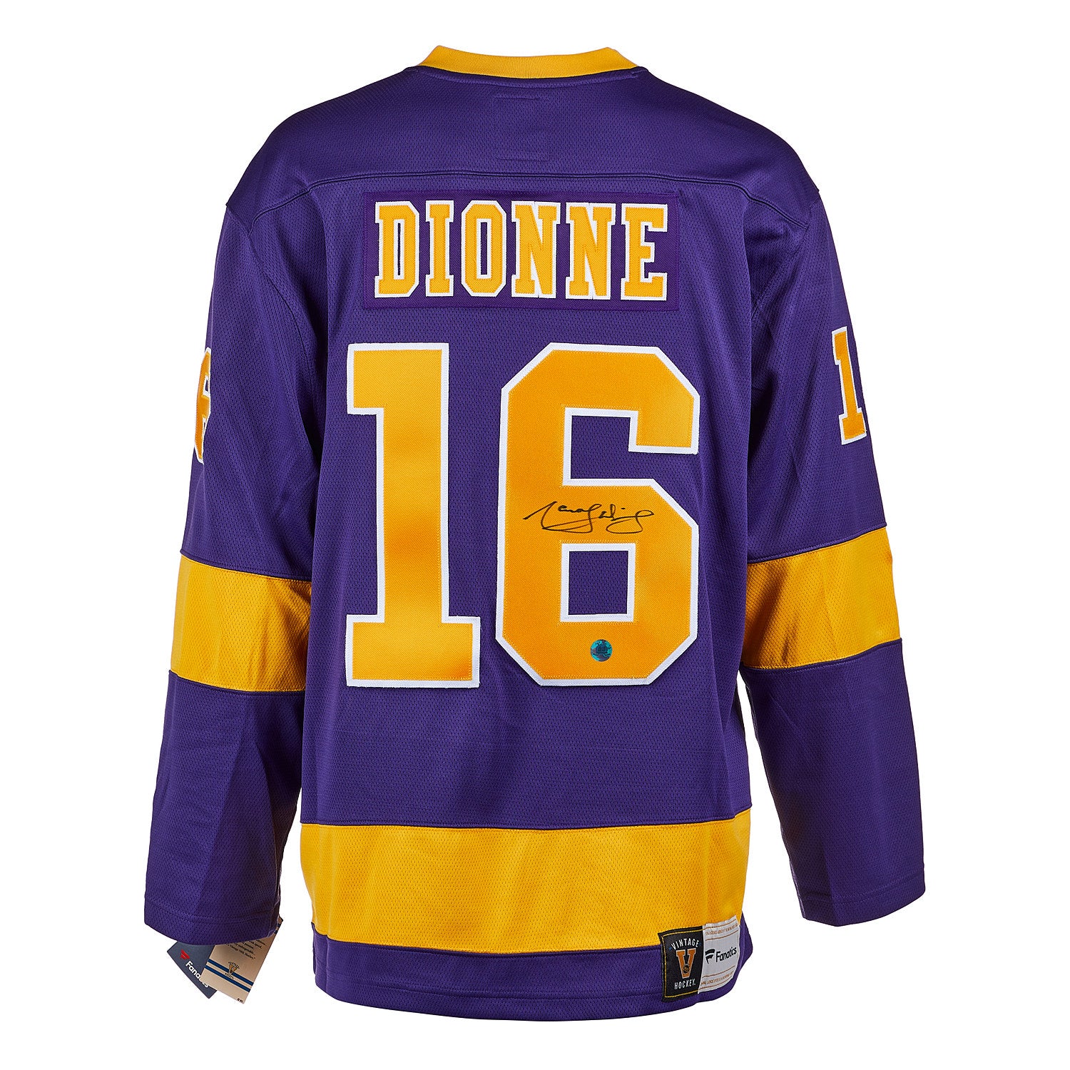 Marcel Dionne Signed Los Angeles Kings Throwback Breakaway Jersey