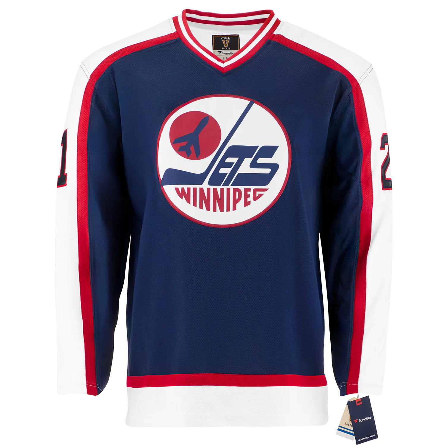 Shane Doan Winnipeg Jets Signed & Dated 1st Game Fanatics Throwback Jersey - Image 2