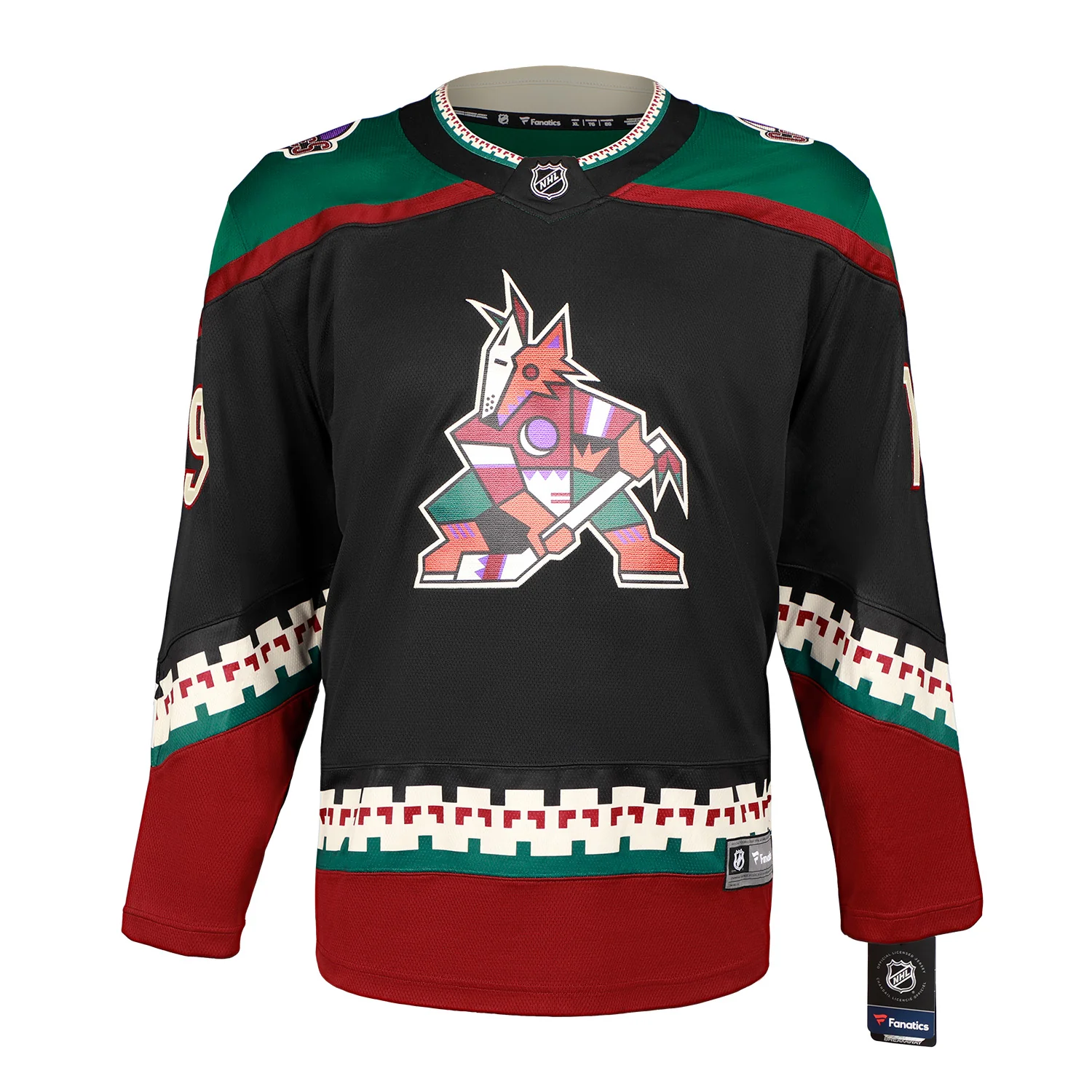 Shane Doan Autographed Arizona Coyotes Black Kachina Fanatics Breakaway Jersey - Image 2