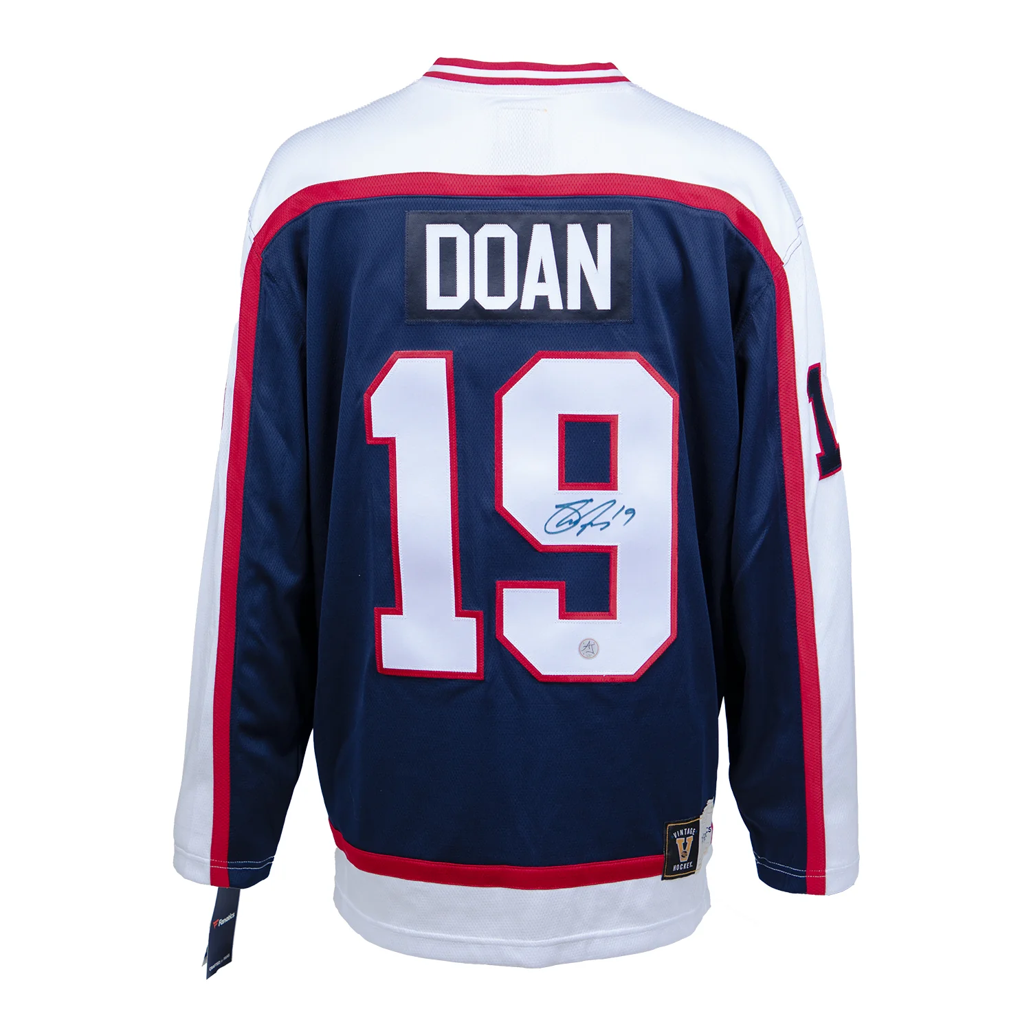 Shane Doan Autographed Winnipeg Jets Throwback Breakaway Jersey