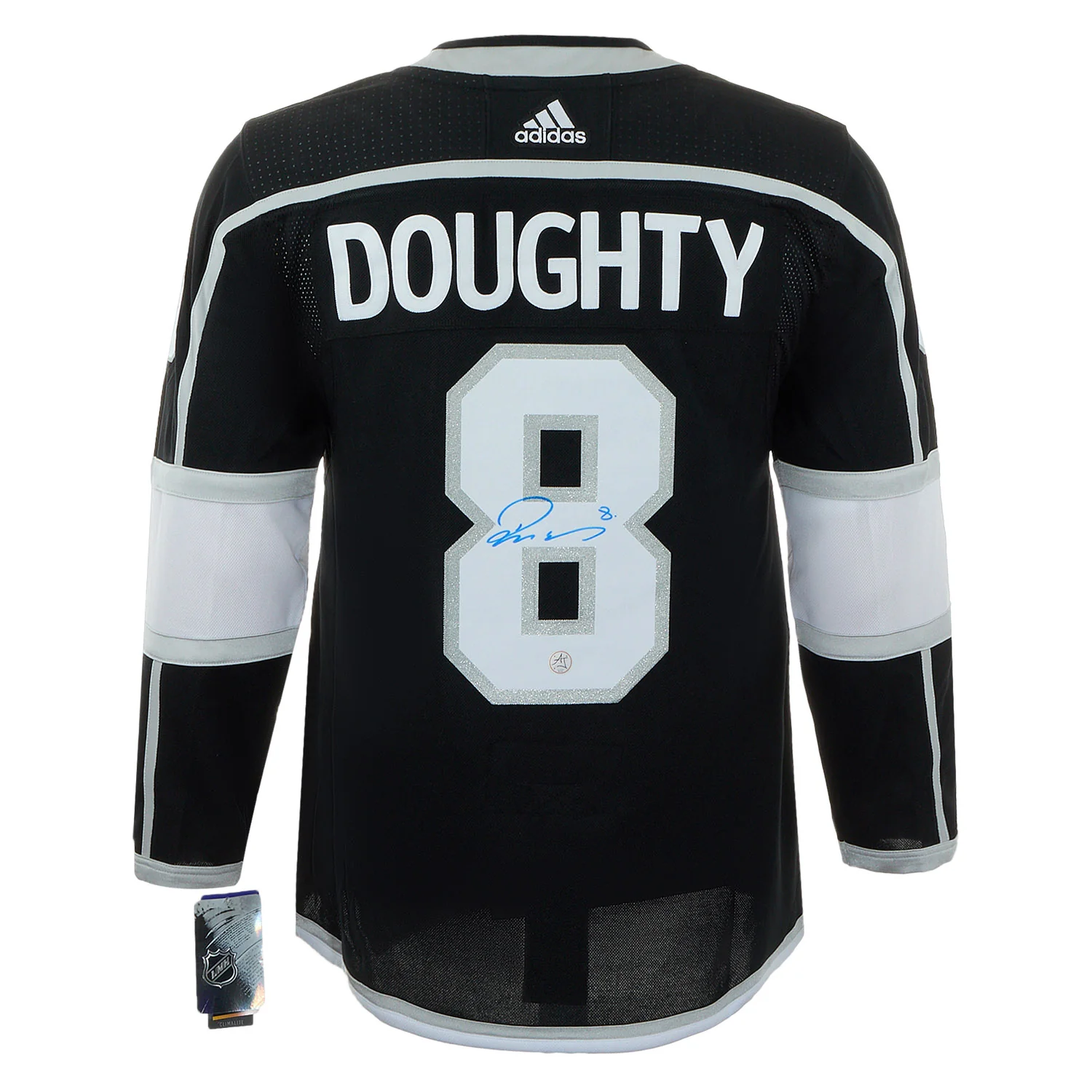 Drew Doughty Autographed Los Angeles Kings Black adidas Jersey