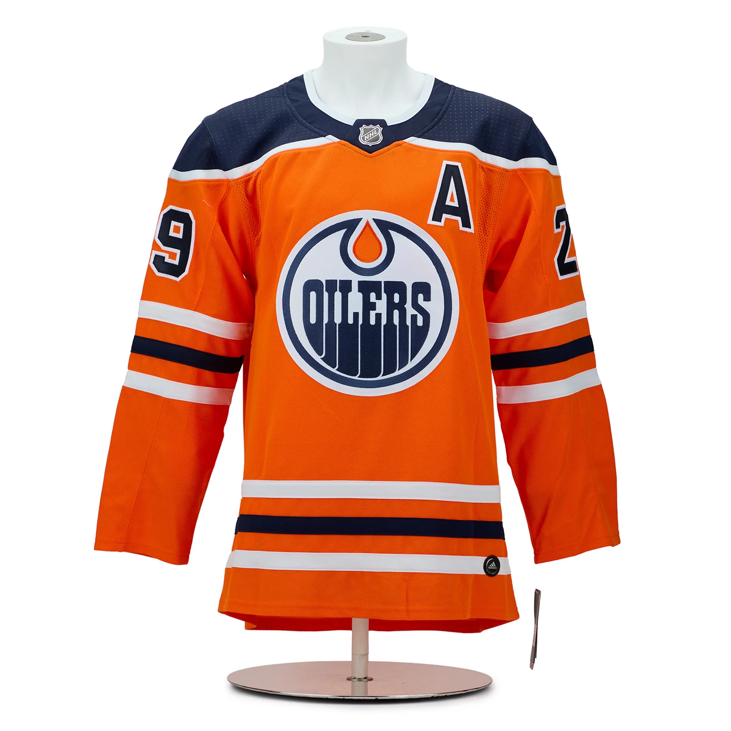 Leon Draisaitl Signed & Inscribed Edmonton Oilers Art Ross adidas Jersey #5/29 - Image 2