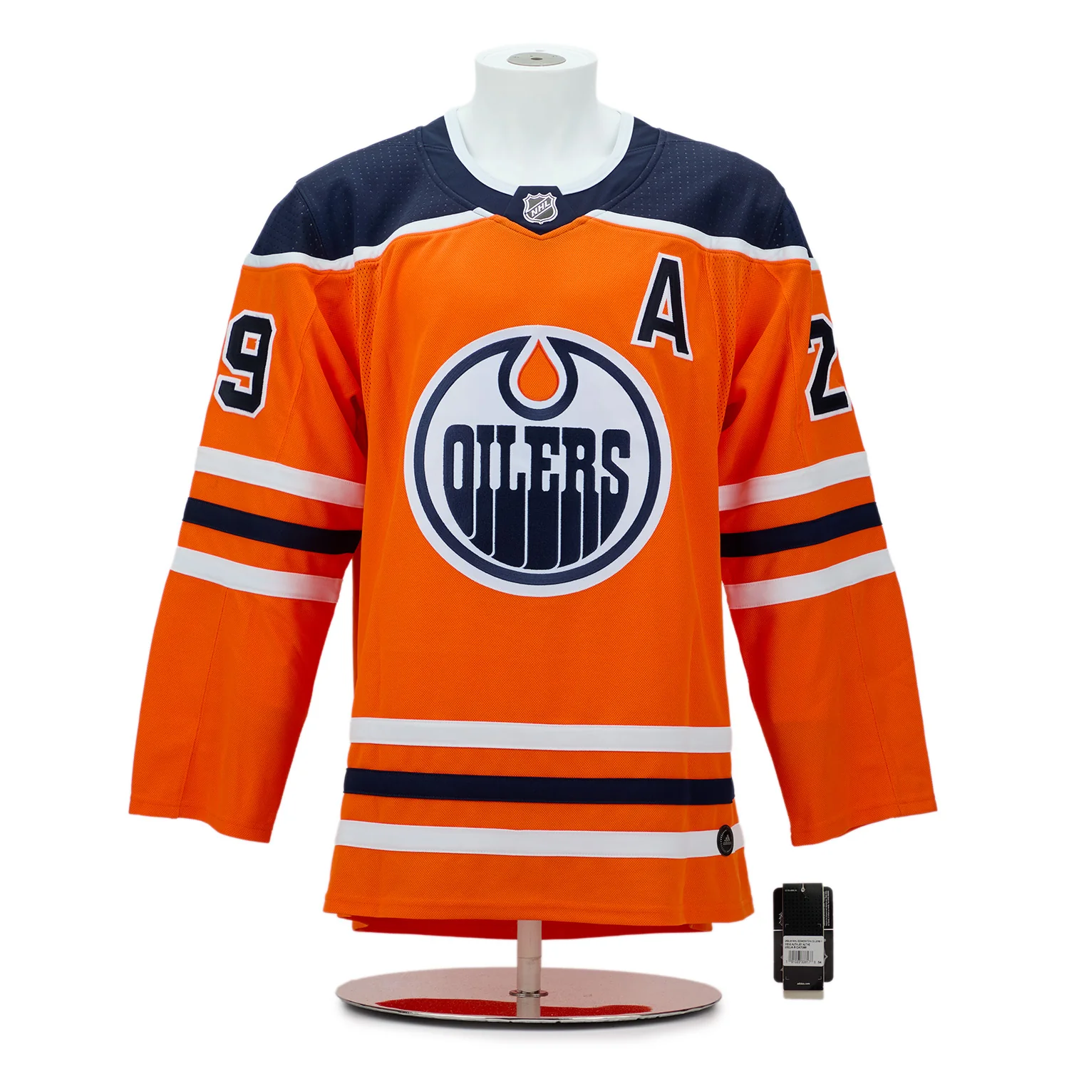 Leon Draisaitl Edmonton Oilers Signed & Inscribed MVP adidas Jersey #17/29 - Image 2