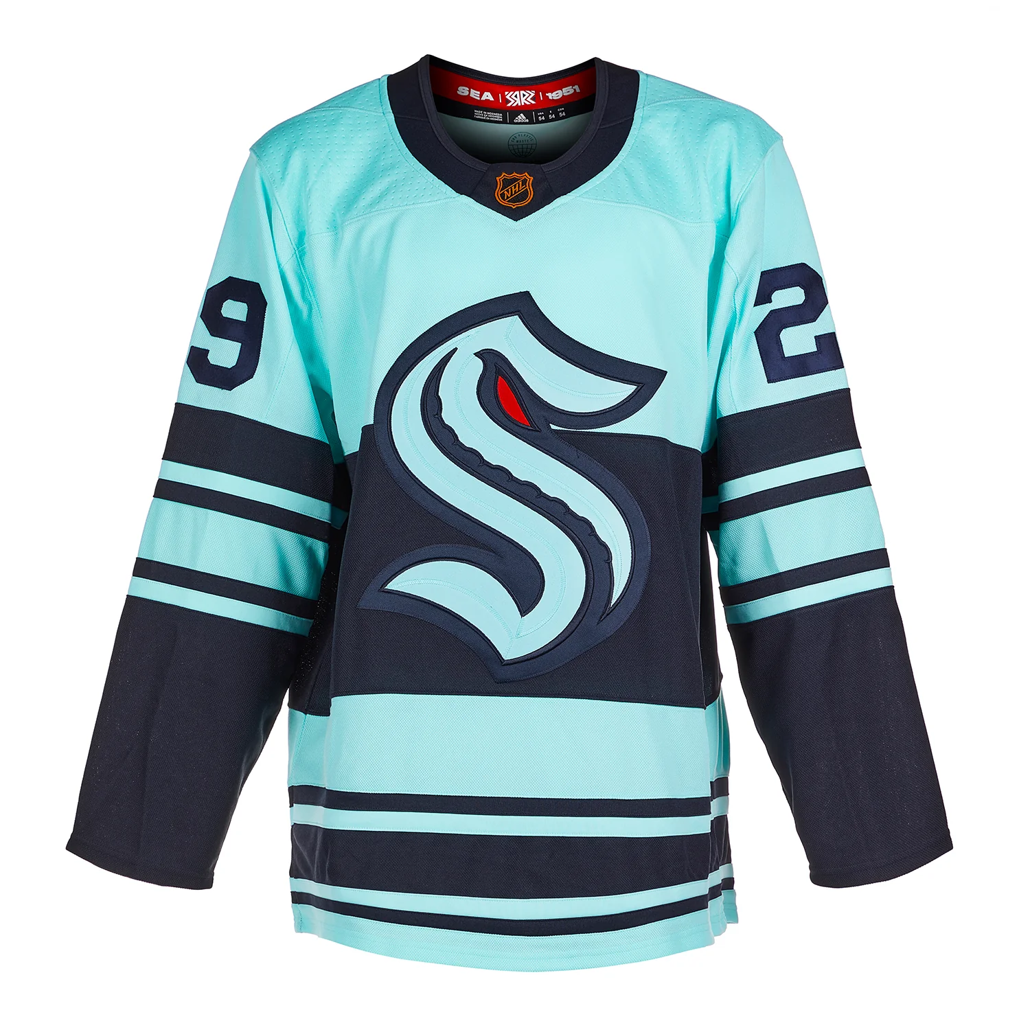 Vince Dunn Signed Seattle Kraken Reverse Retro 2.0 adidas Jersey - Image 2