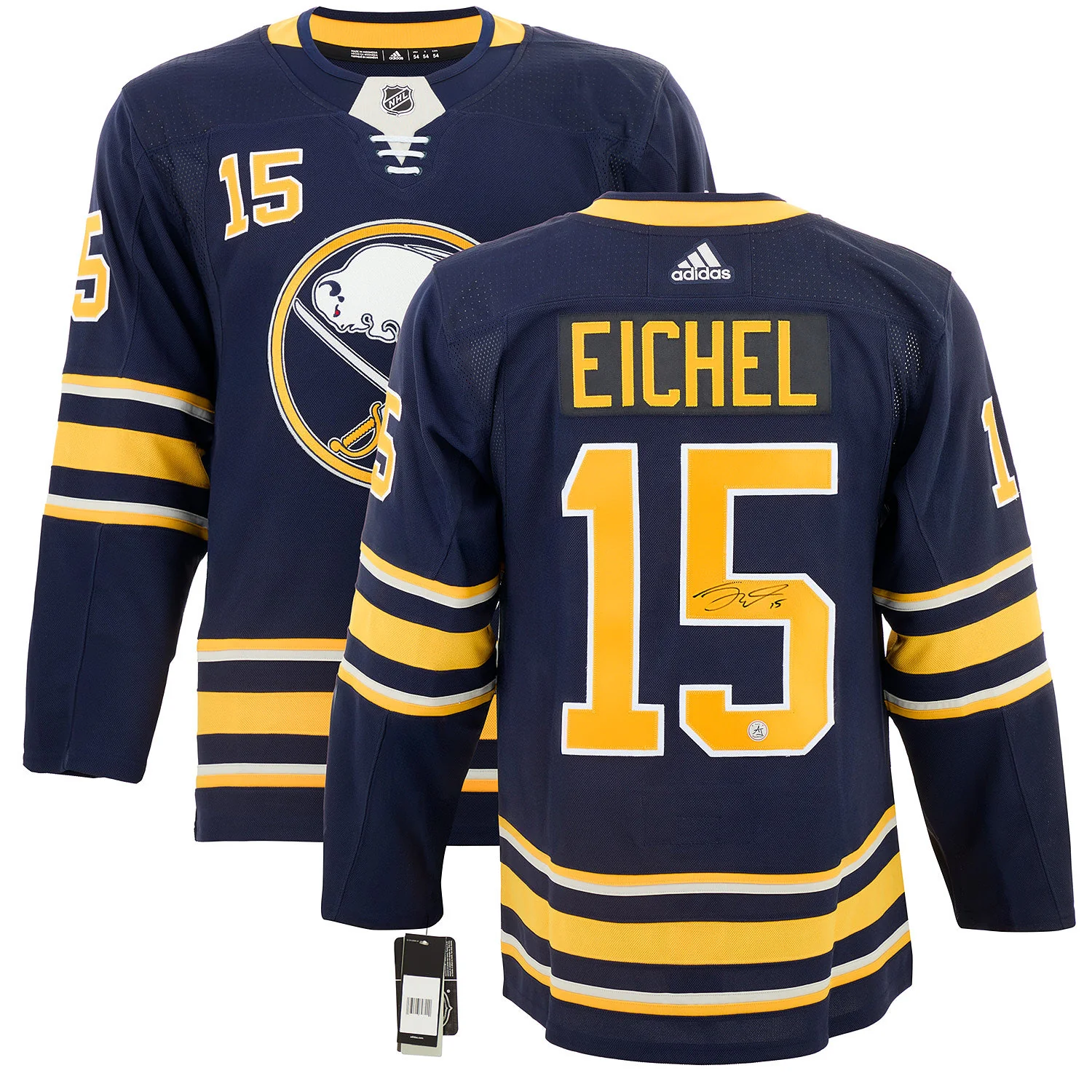 Jack Eichel Autographed Buffalo Sabres adidas Jersey - Image 3
