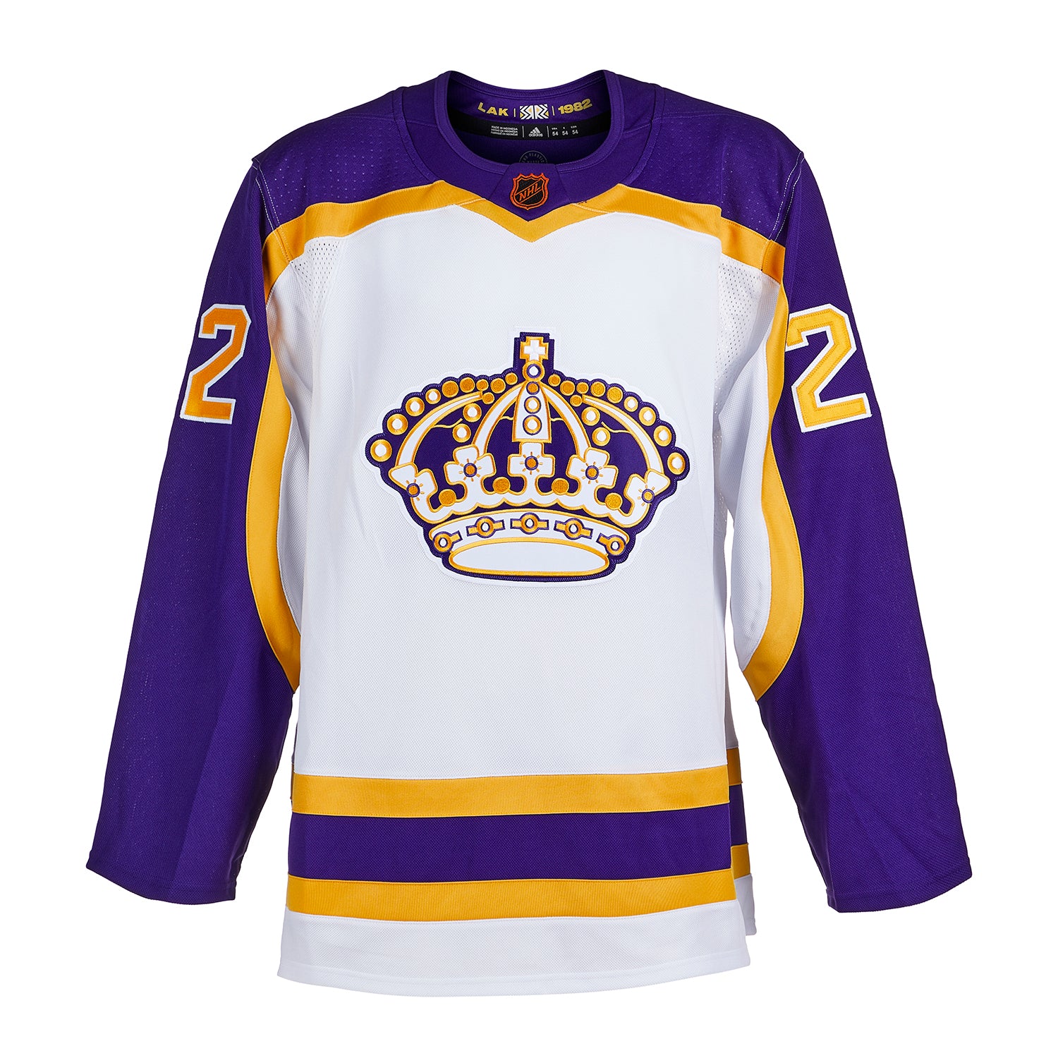 Kevin Fiala Signed Los Angeles Kings Reverse Retro 2.0 adidas Jersey - Image 2