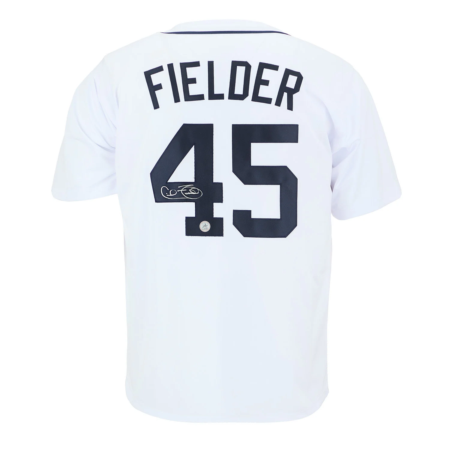 Cecil Fielder Autographed Detroit City Design White Baseball Jersey