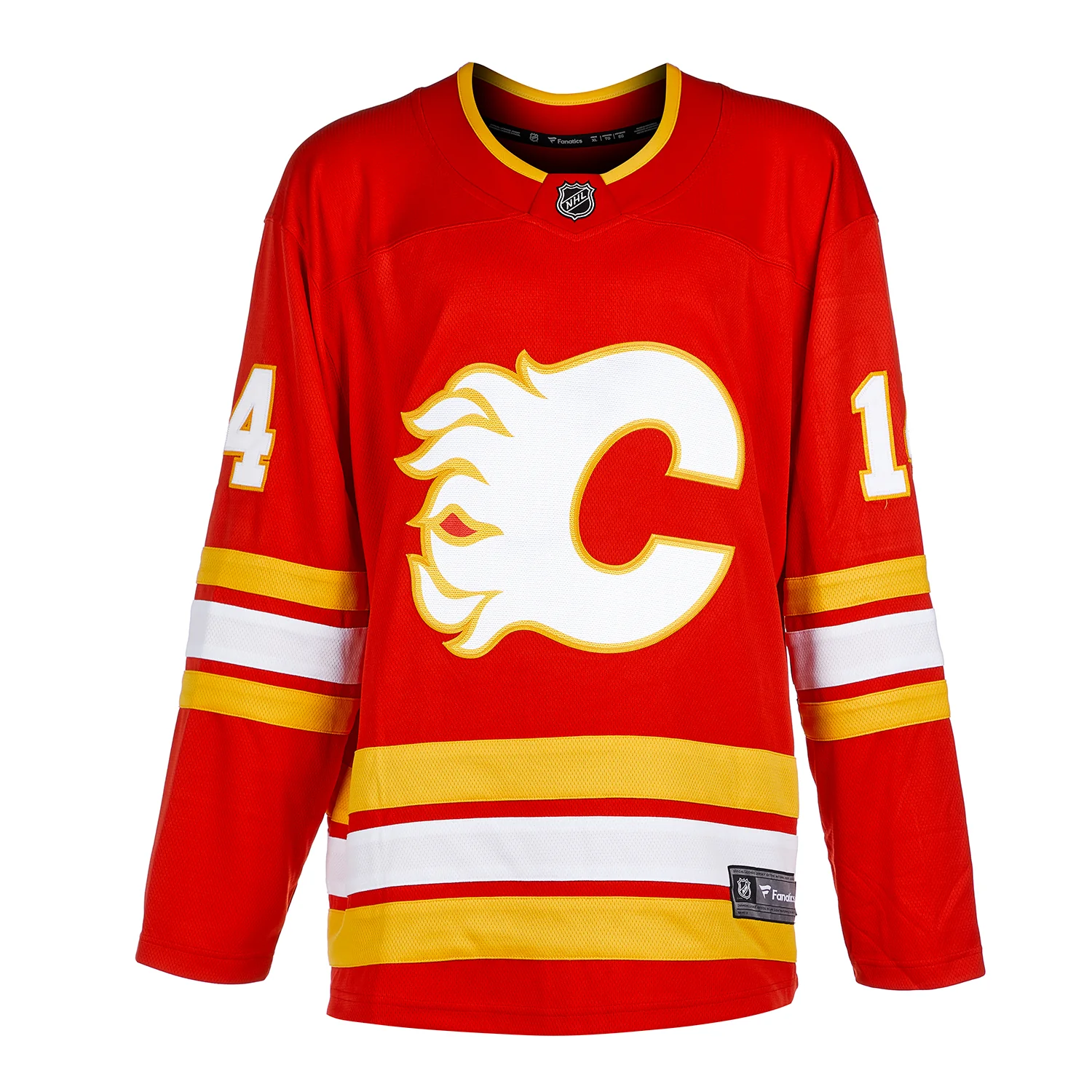 Theo Fleury Autographed Calgary Flames Fanatics Breakaway Jersey - Image 2