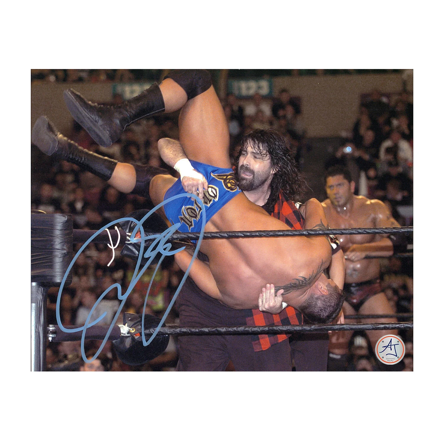 Mick Foley Autographed Mankind Body Slam 8x10 Photo
