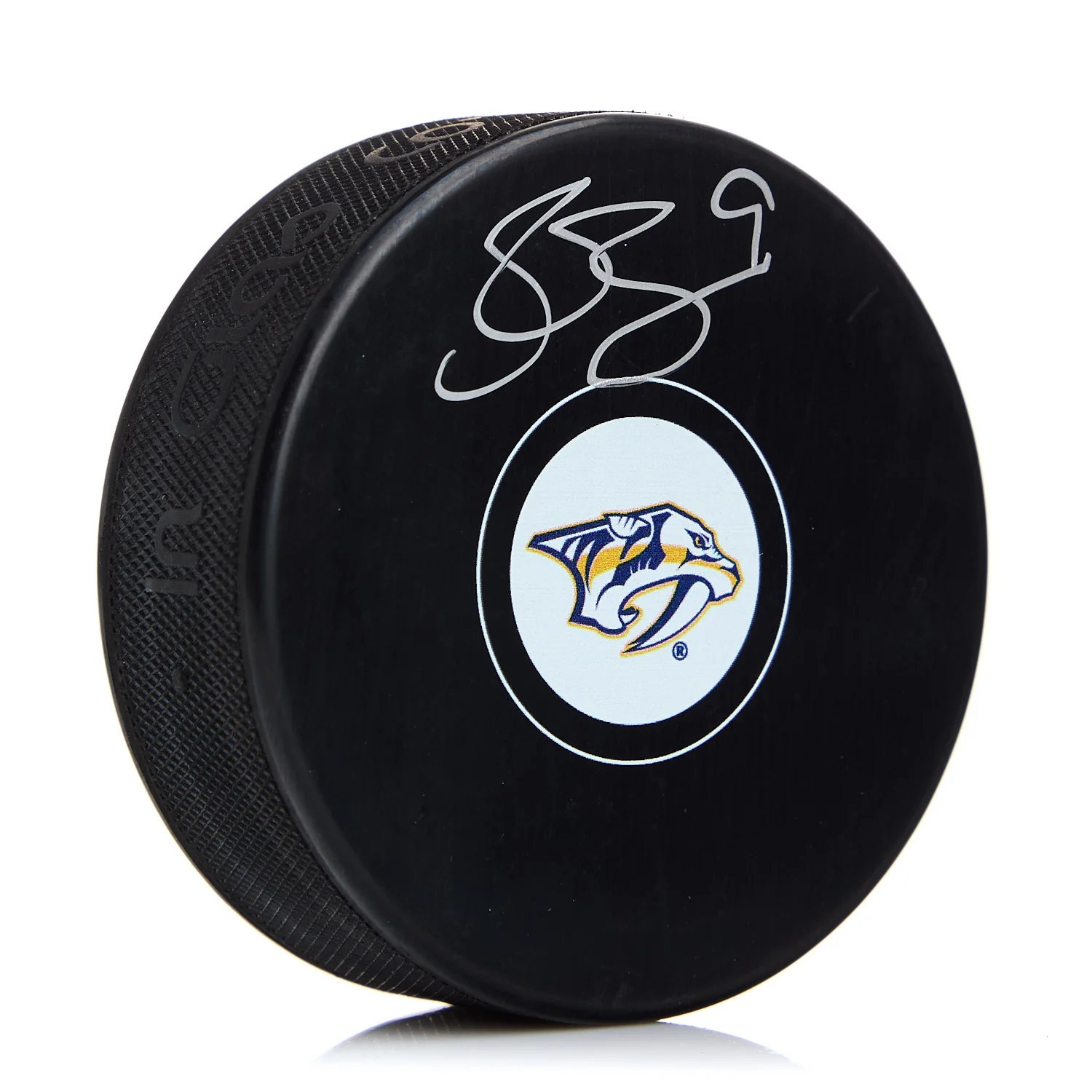 Filip Forsberg Autographed Nashville Predators Hockey Puck