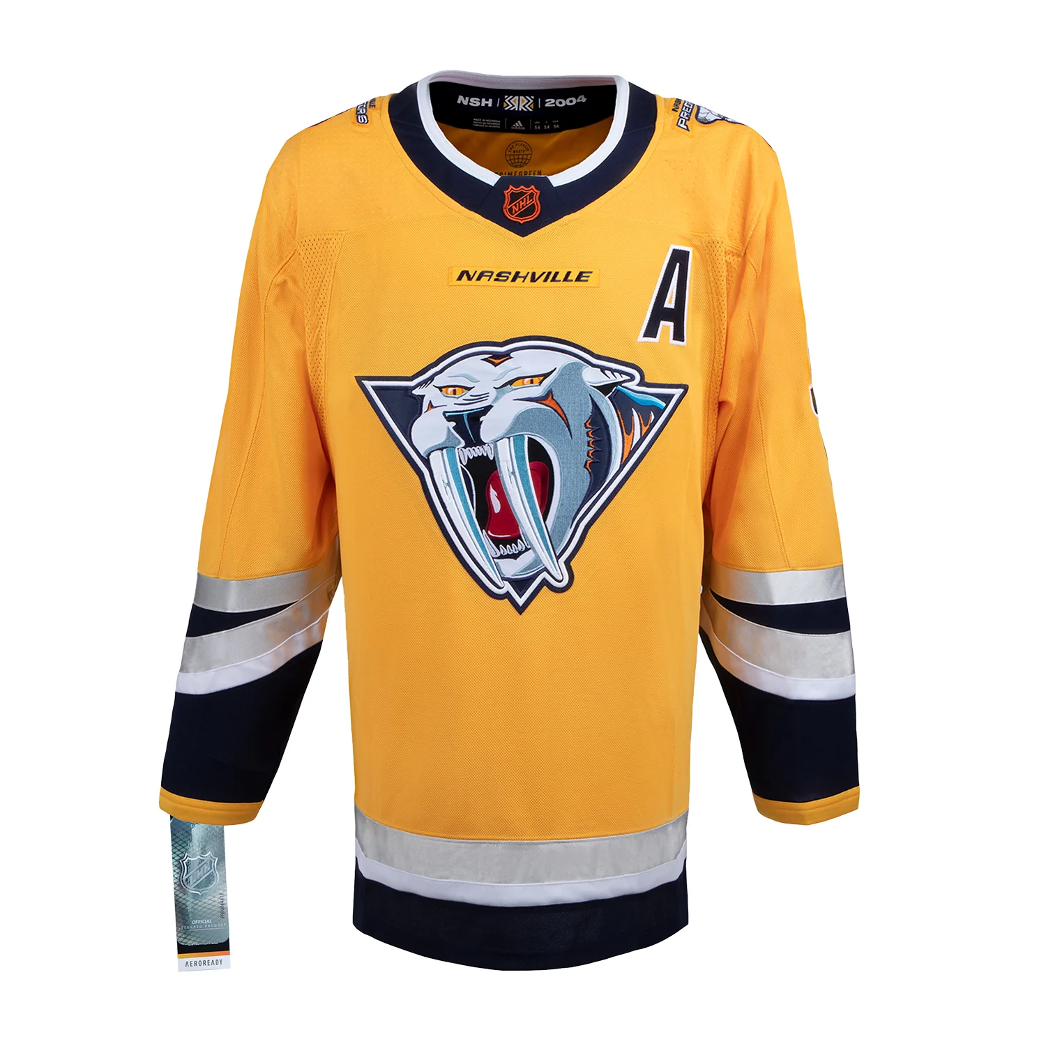 Filip Forsberg Signed Nashville Predators Reverse Retro 2.0 adidas Jersey - Image 2