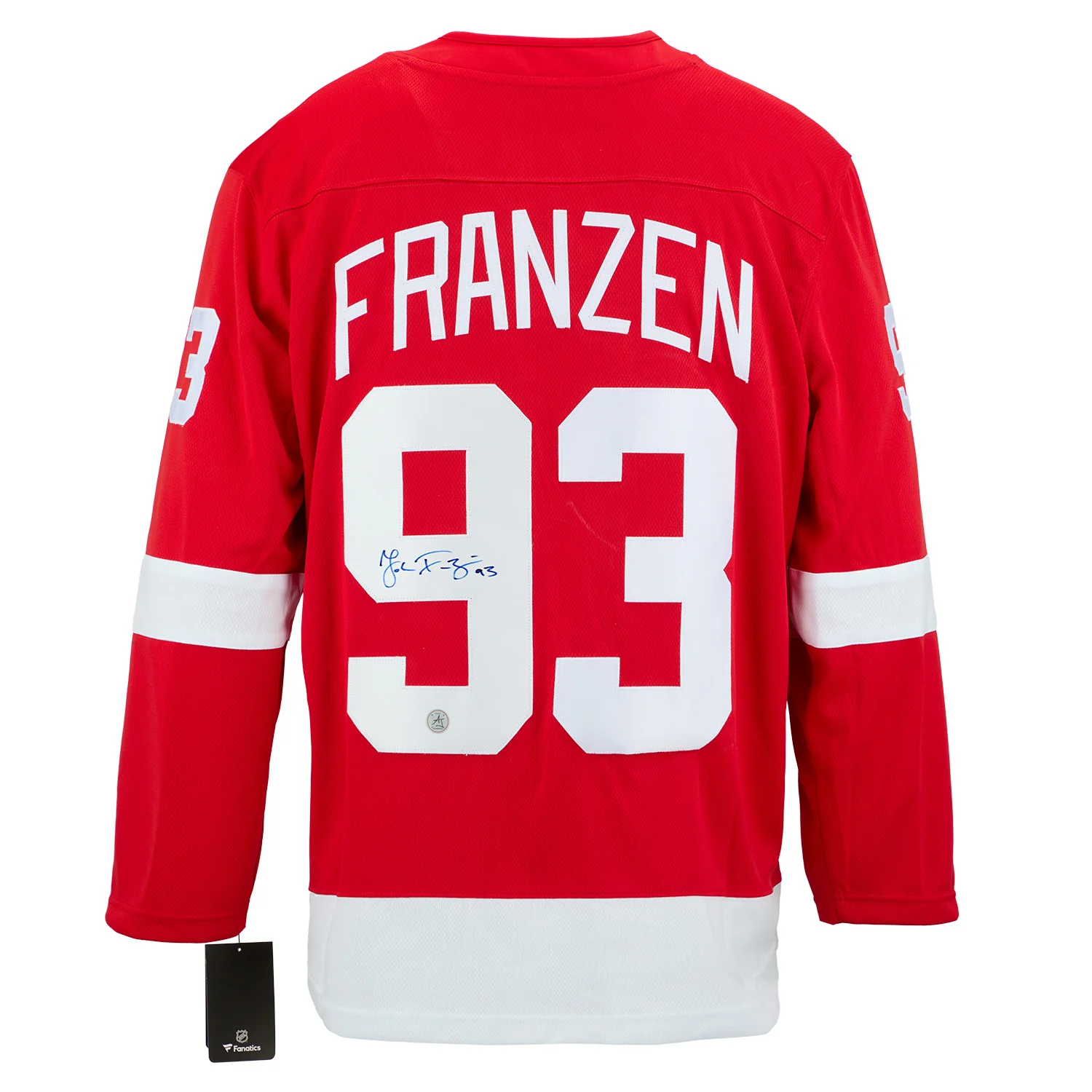 Johan Franzen Autographed Detroit Red Wings Fanatics Breakaway Jersey