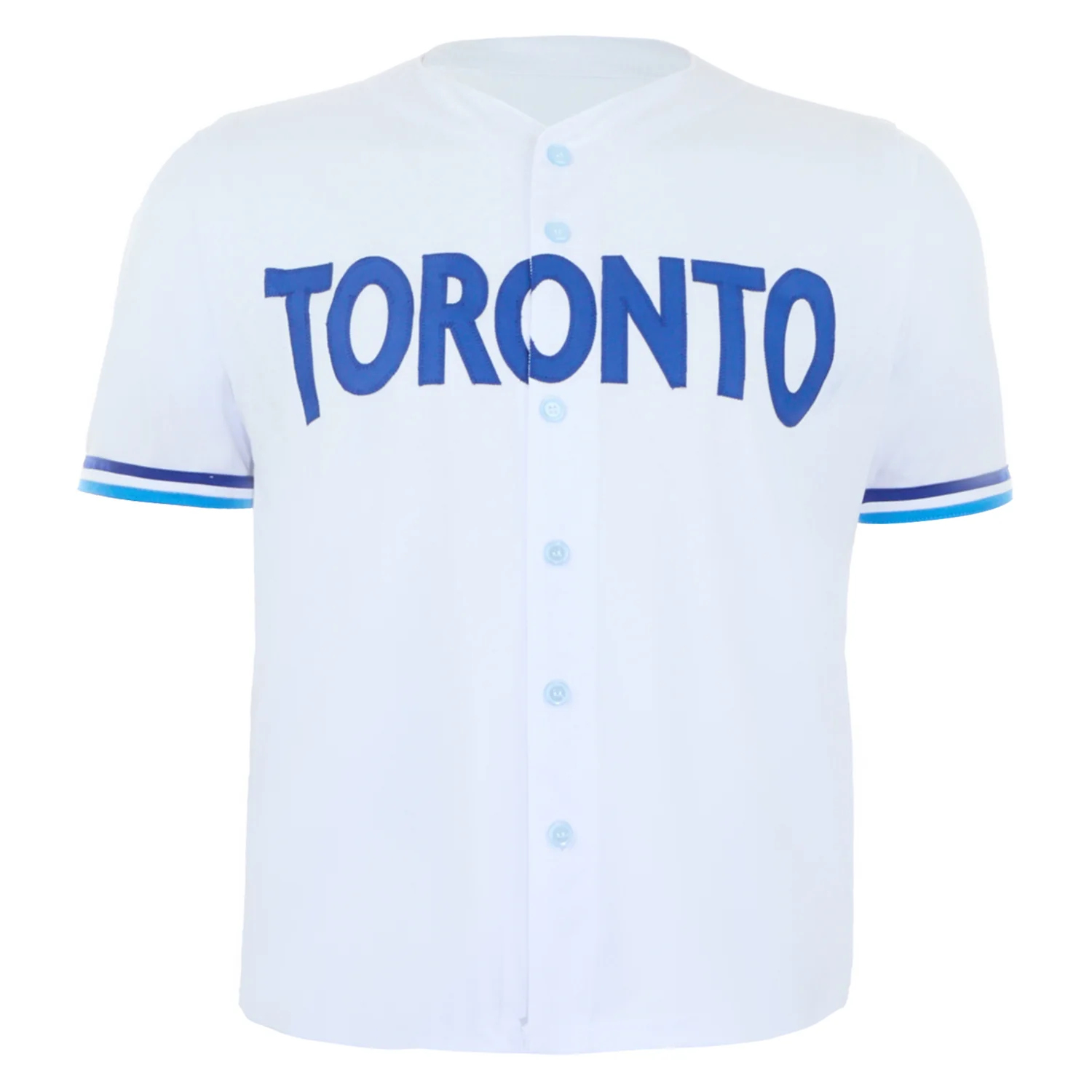Jeff Frye Autographed Toronto City Design White Baseball Jersey - Image 2