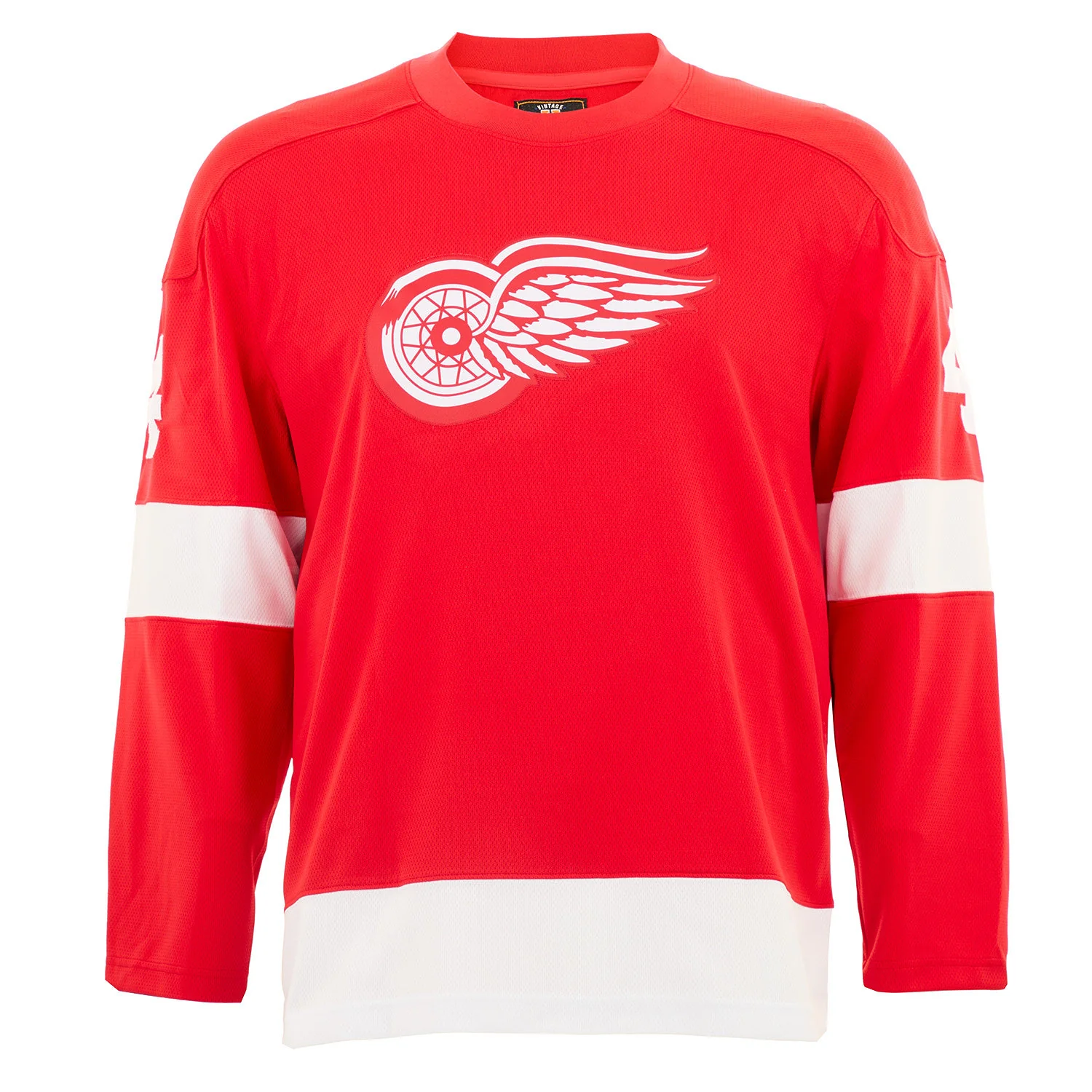 Bill Gadsby Signed Detroit Red Wings Throwback Breakaway Jersey - Image 3