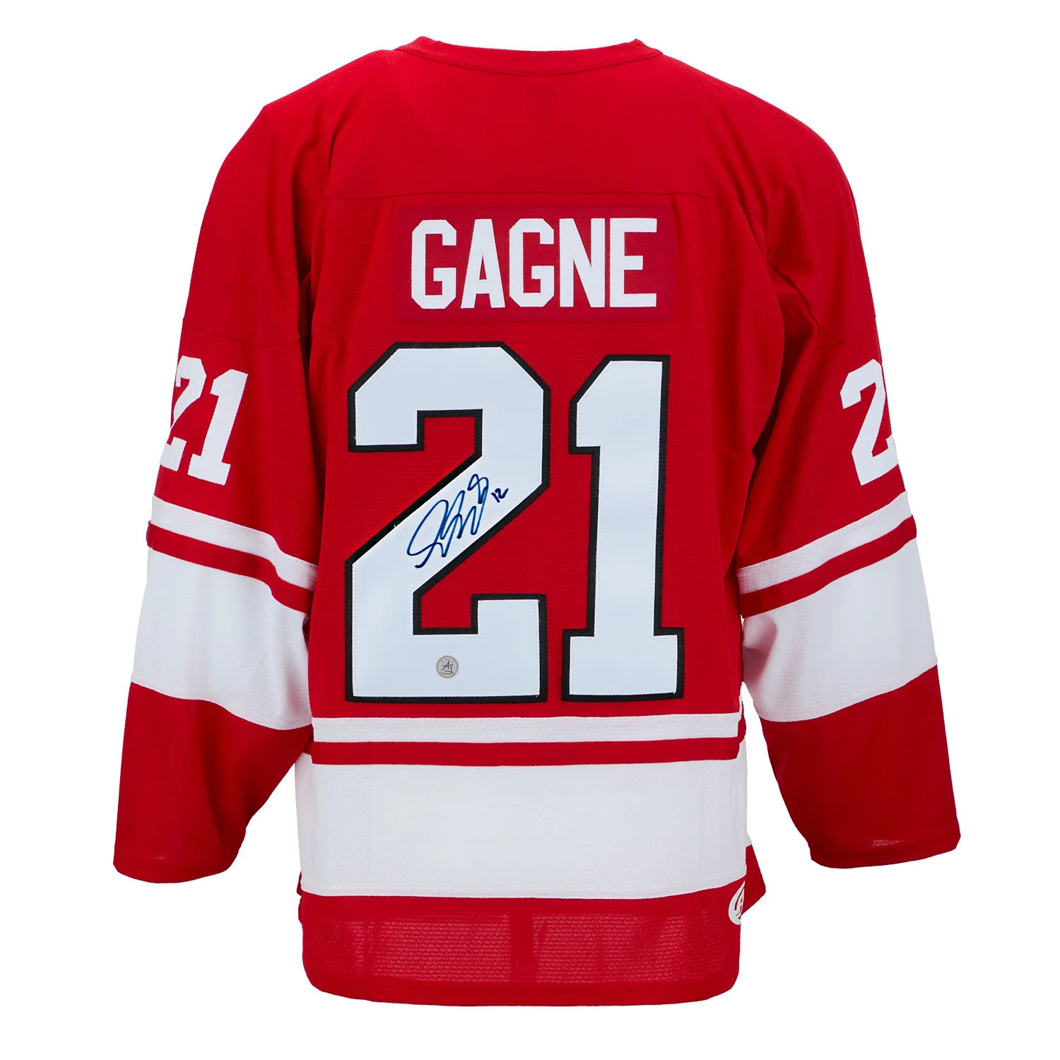 Simon Gagne Autographed Team Canada Custom Hockey Nation Jersey