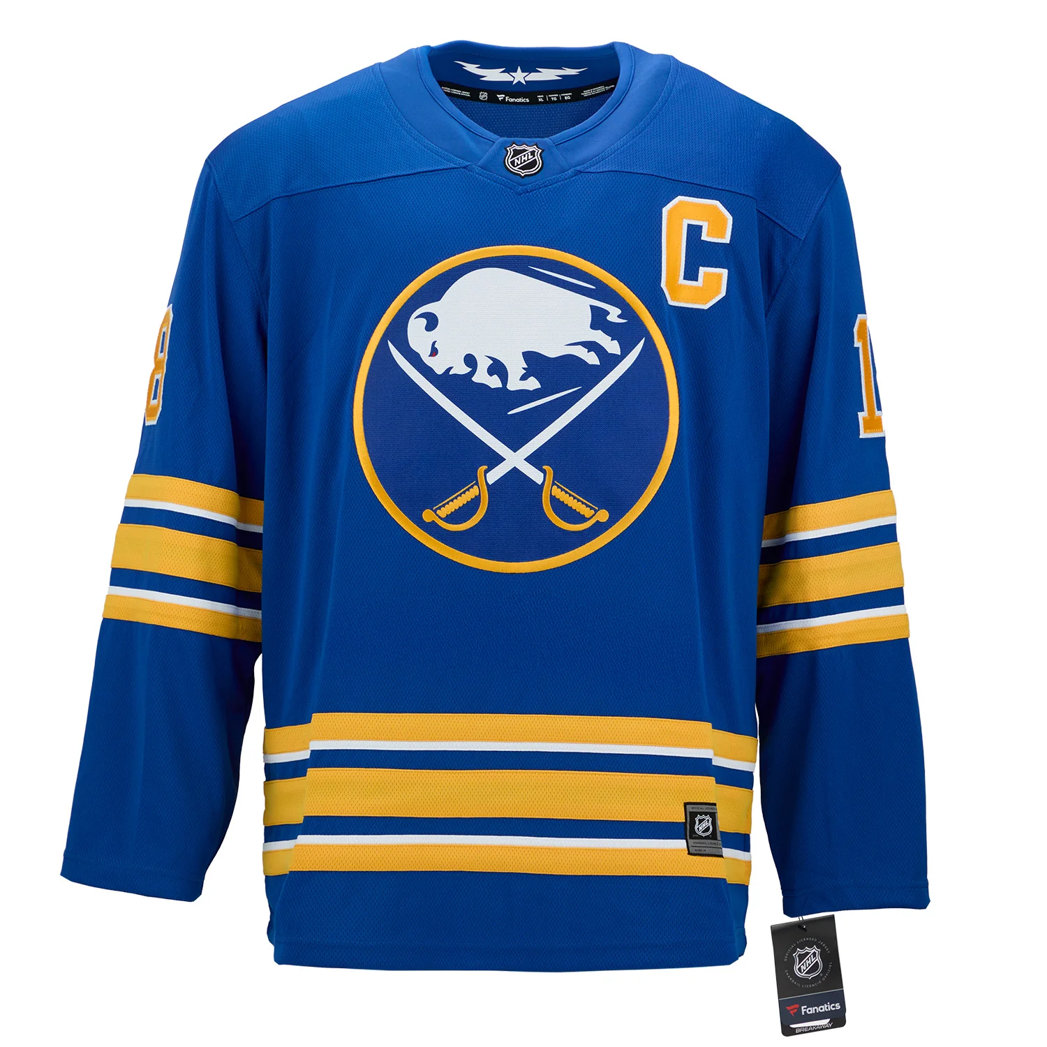 Danny Gare Autographed Buffalo Sabres Fanatics Breakaway Jersey - Image 2