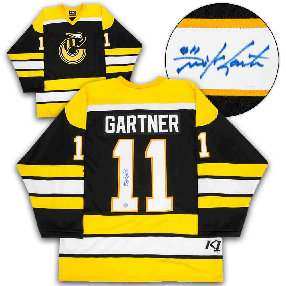 Mike Gartner Cincinnati Stingers Signed Vintage WHA Jersey