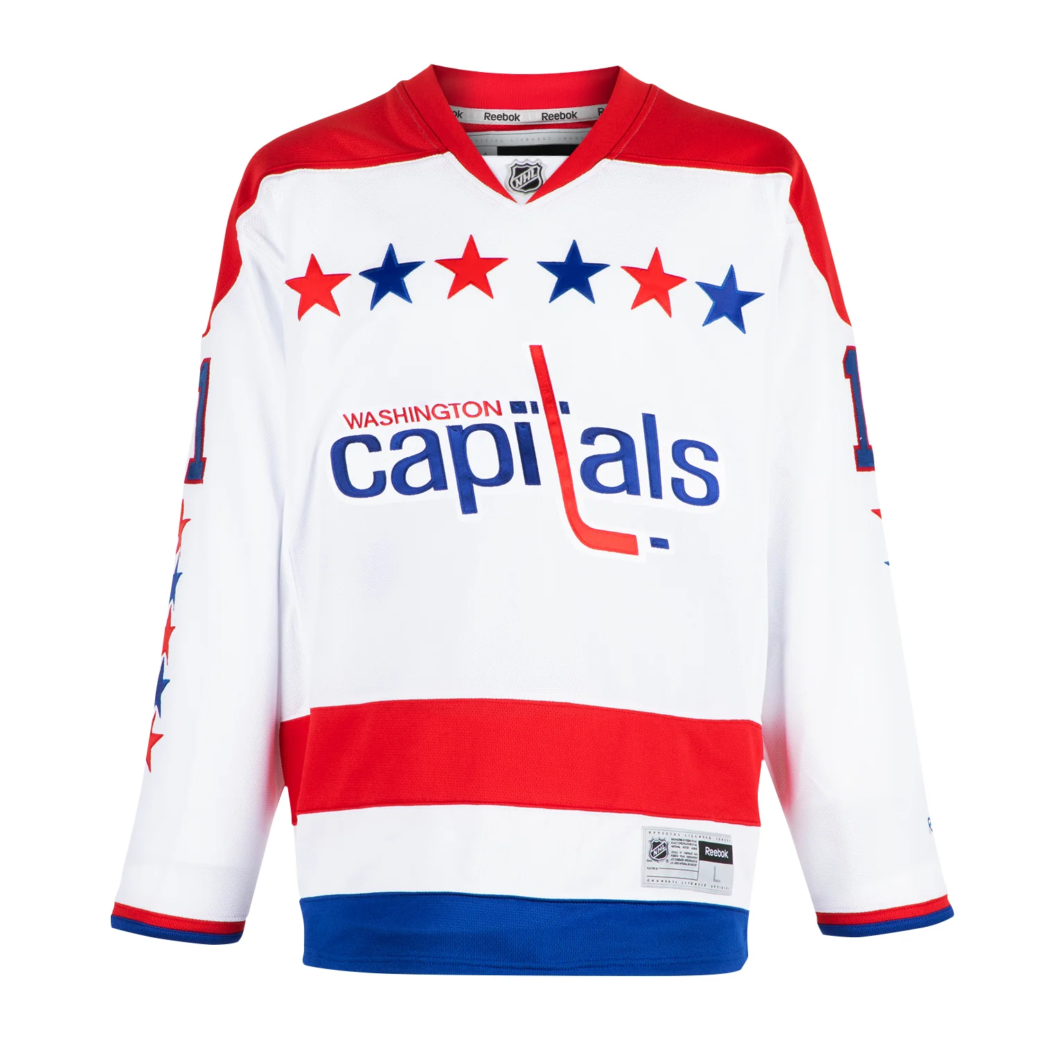 Mike Gartner Autographed Washington Capitals Vintage Reebok Jersey - Image 2