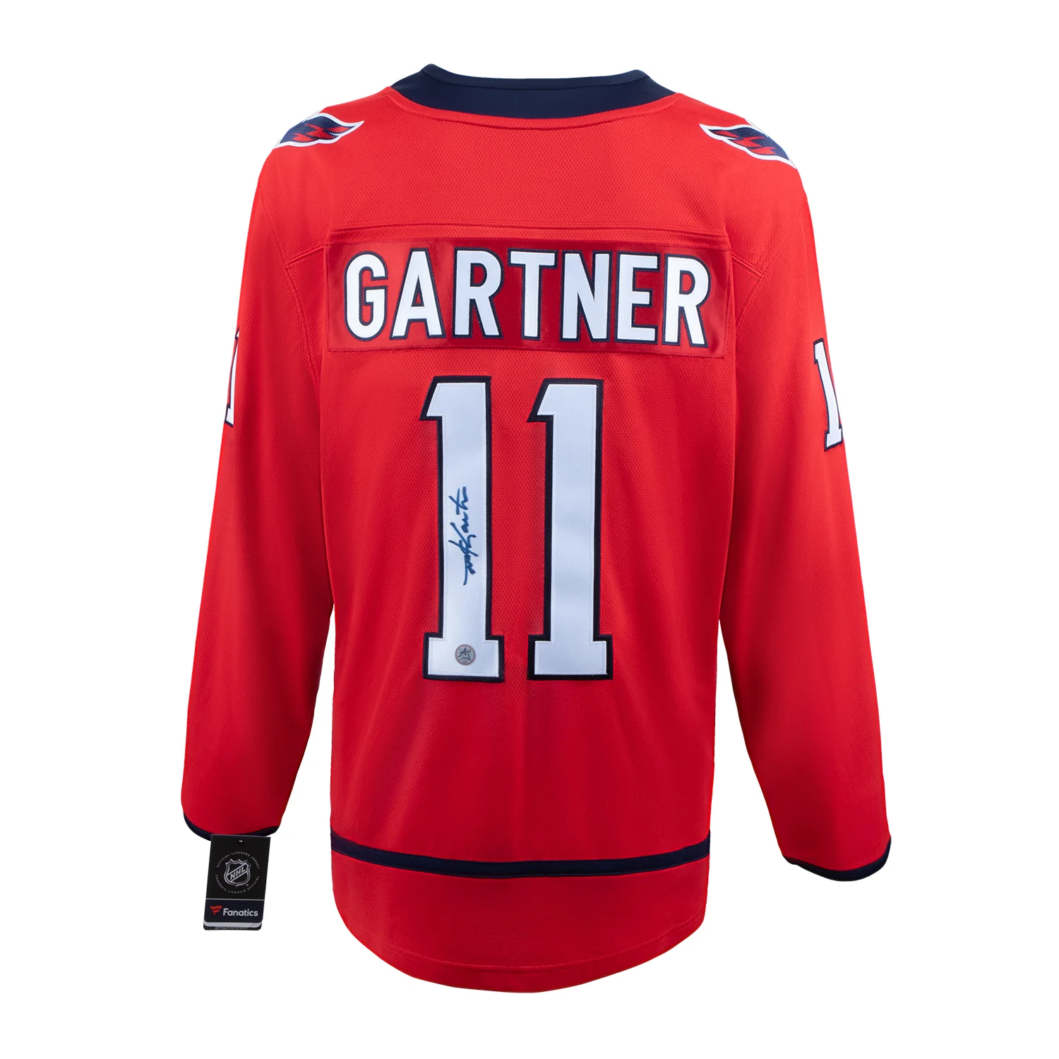 Mike Gartner Signed Washington Capitals Red Fanatics Breakaway Jersey