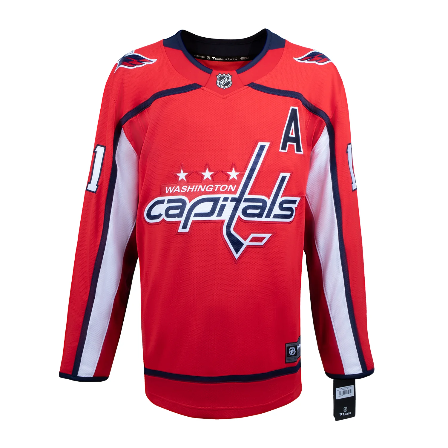 Mike Gartner Signed Washington Capitals Red Fanatics Breakaway Jersey - Image 2