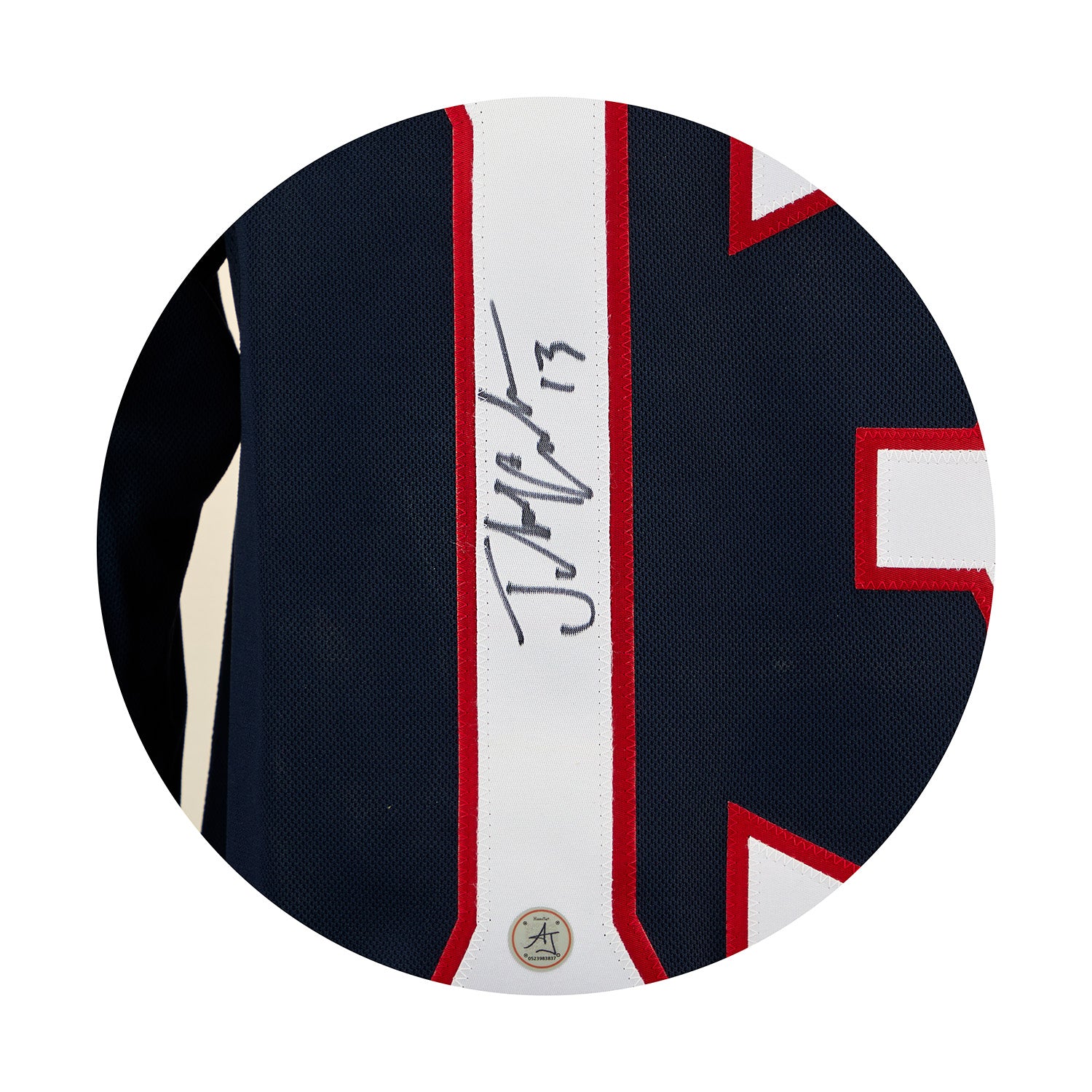 Johnny Gaudreau Autographed Columbus Blue Jackets adidas Jersey - Image 3