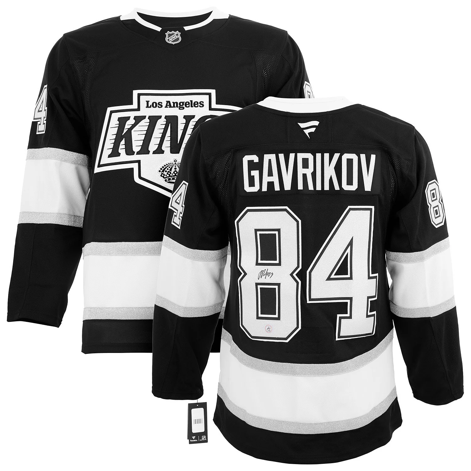 Vladislav Gavrikov Autographed Los Angeles Kings Fanatics Premium Jersey - Image 3