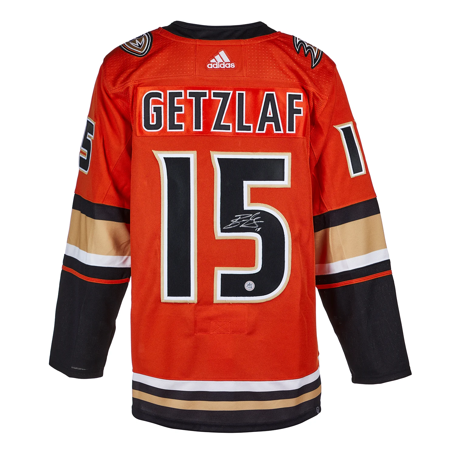 Ryan Getzlaf Signed Anaheim Ducks Orange Retro Third adidas Jersey