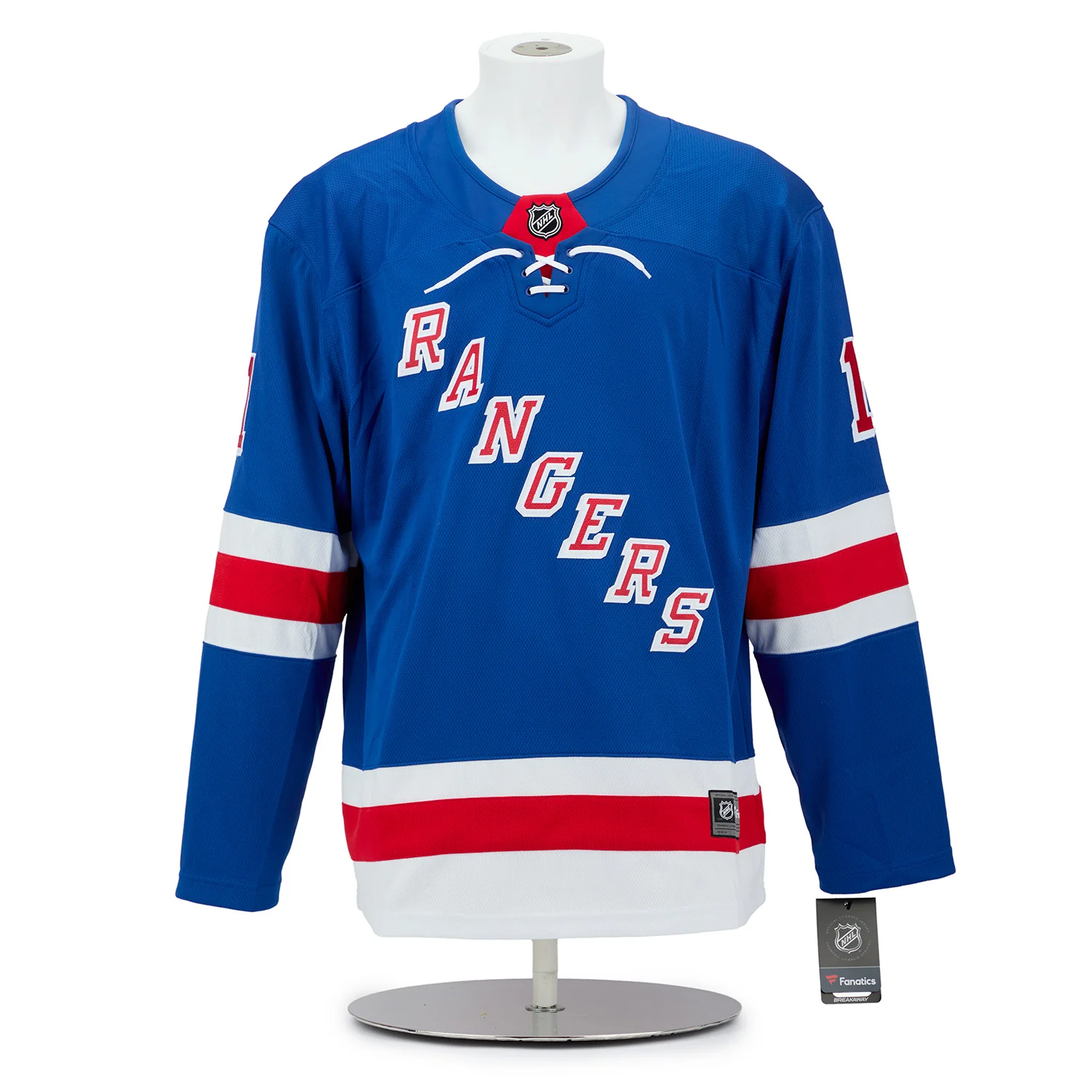 Eddie Giacomin Signed & Inscribed New York Rangers Fanatics Breakaway Jersey - Image 2
