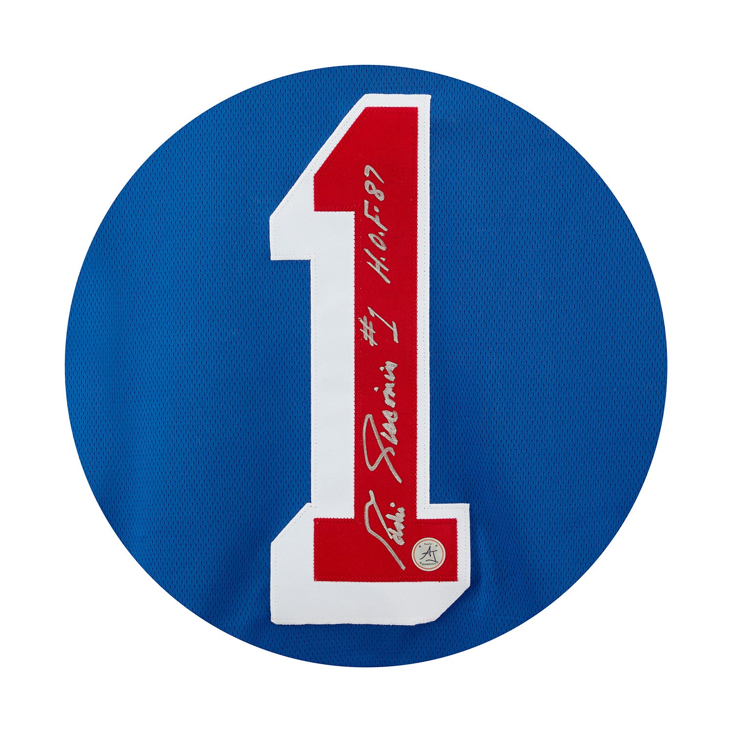 Eddie Giacomin Signed & Inscribed New York Rangers Fanatics Breakaway Jersey - Image 3