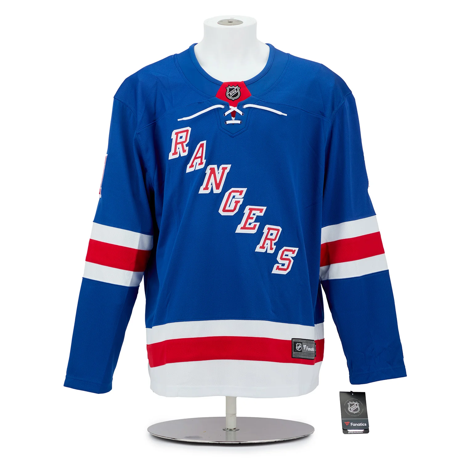 Eddie Giacomin Autographed New York Rangers Fanatics Breakaway Jersey - Image 2