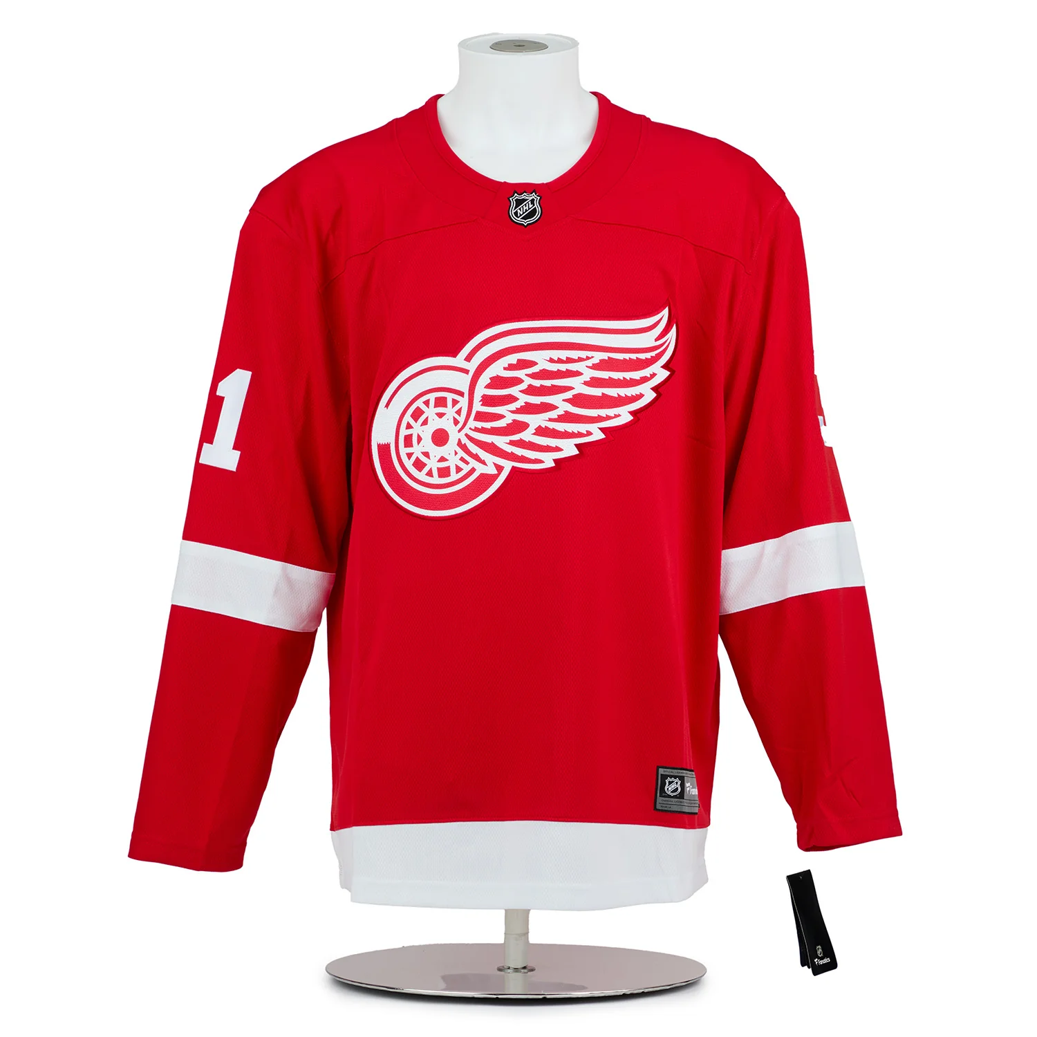 Eddie Giacomin Autographed Detroit Red Wings Fanatics Breakaway Jersey - Image 2