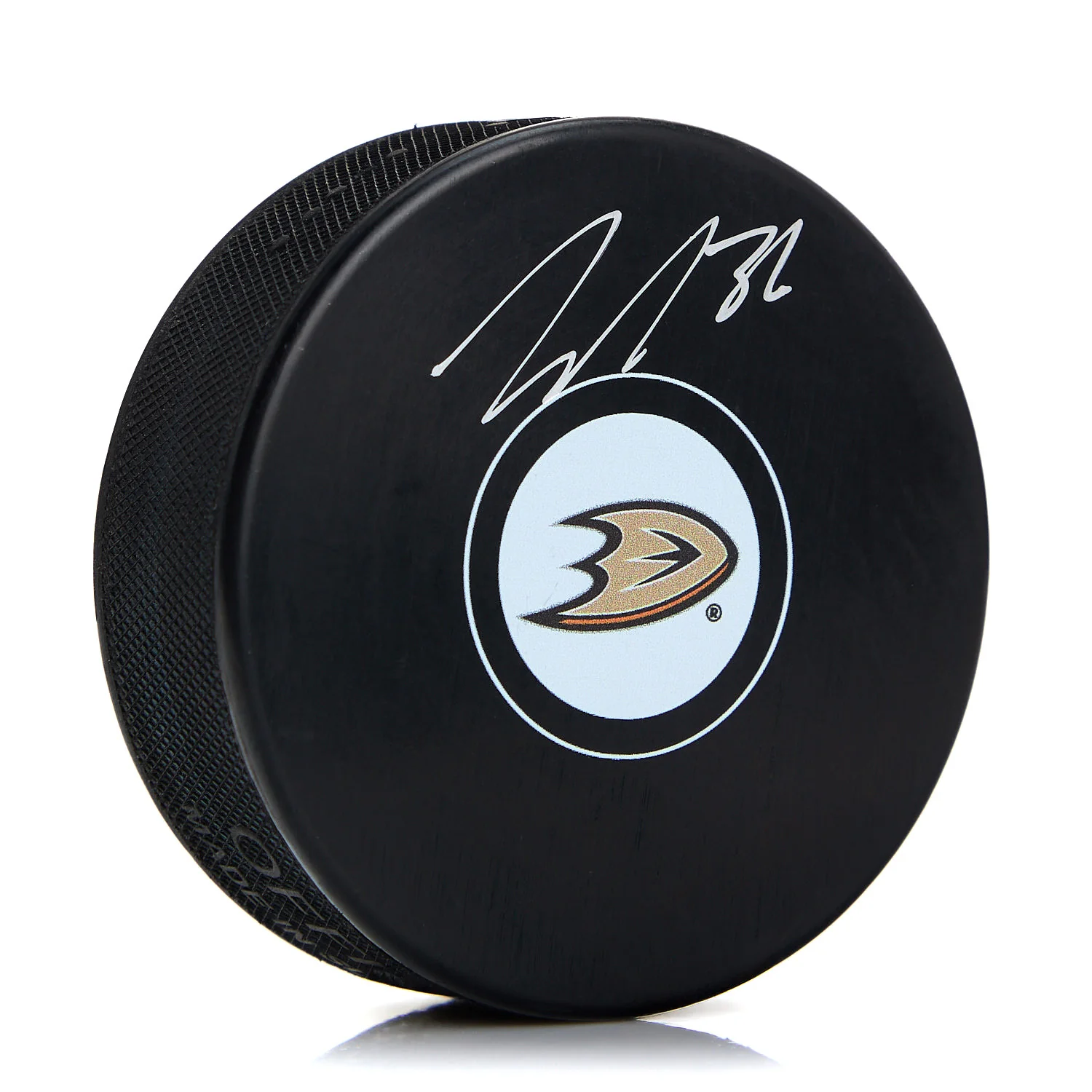 John Gibson Anaheim Ducks Autographed Hockey Puck