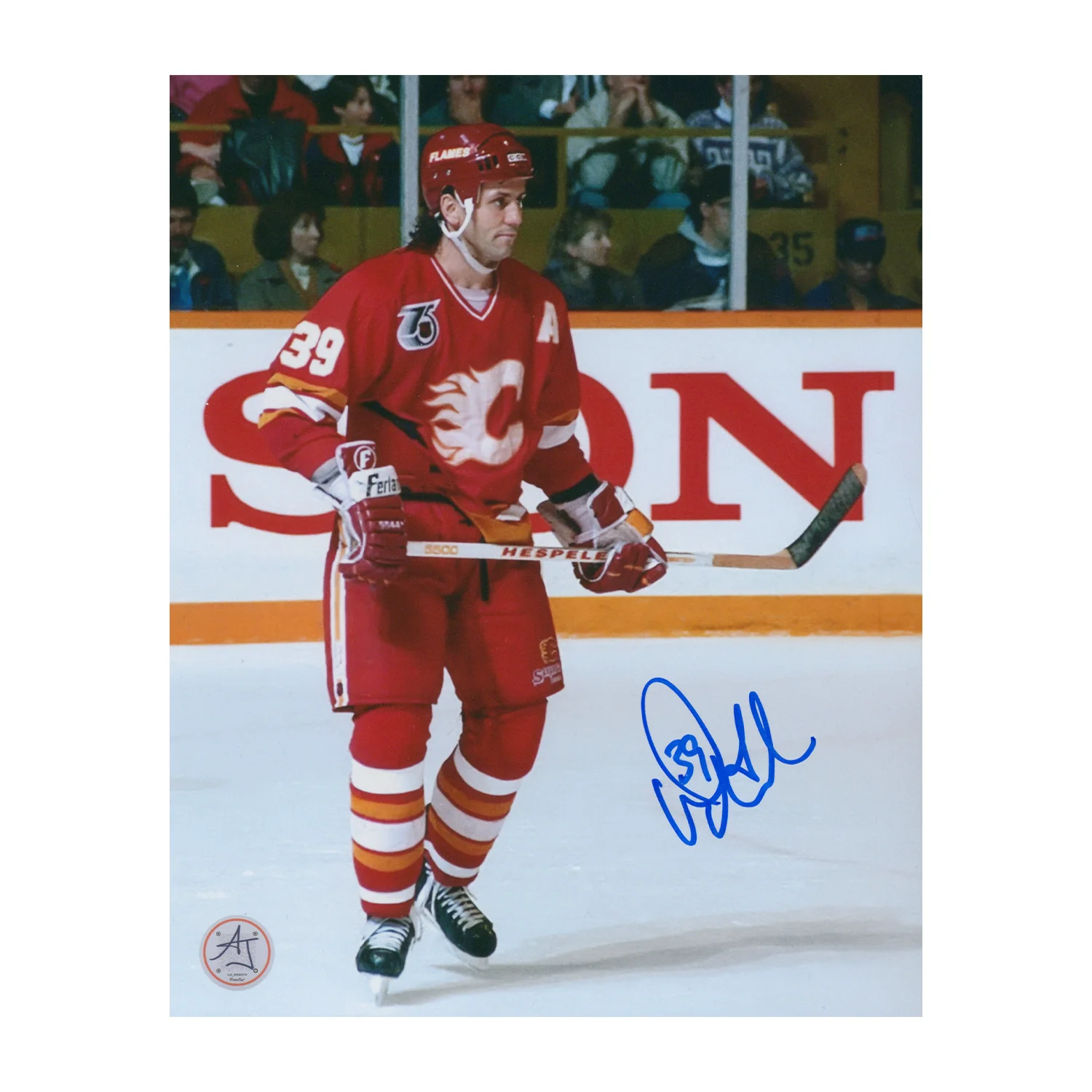 Doug Gilmour Autographed Calgary Flames Hockey 8x10 Photo