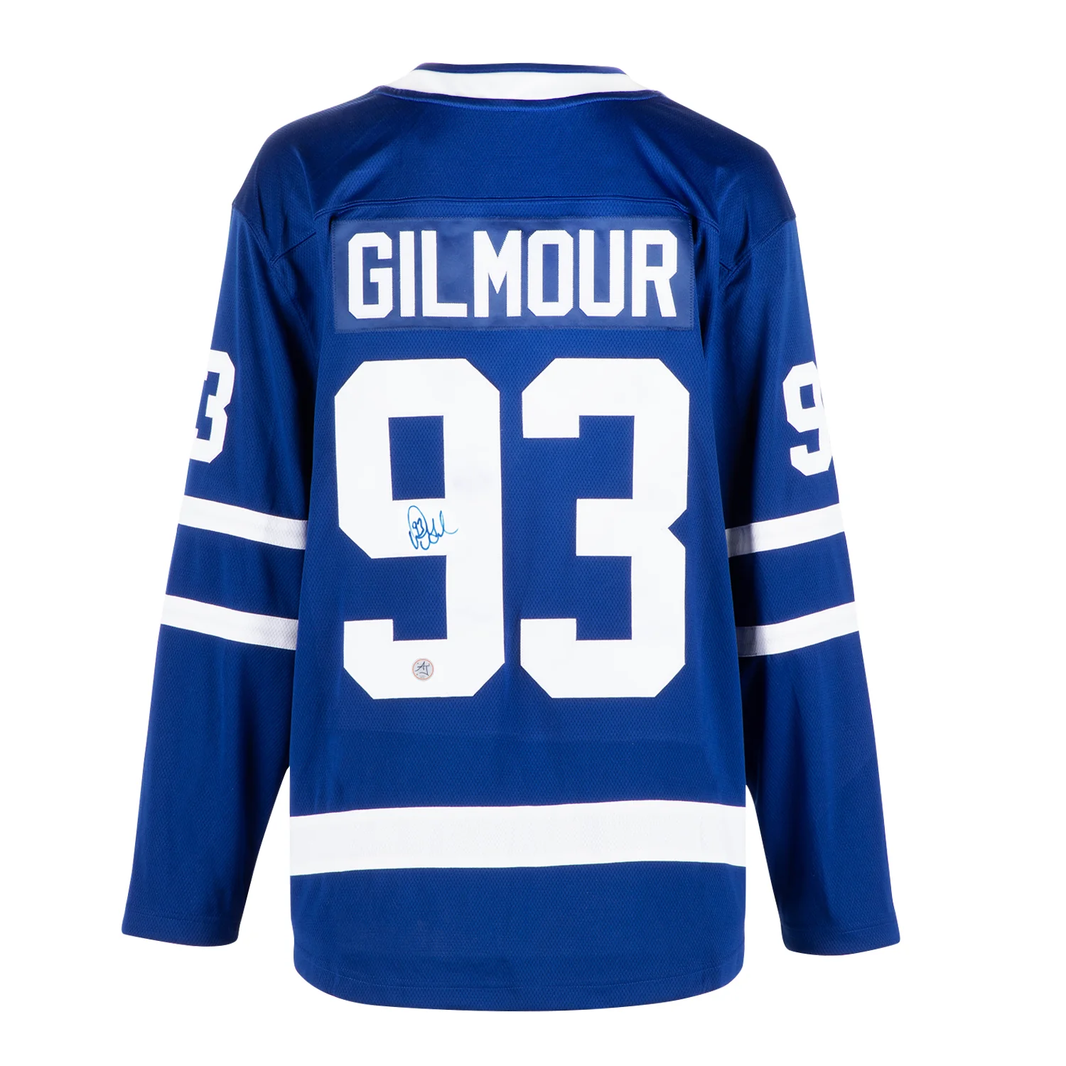 Doug Gilmour Autographed Toronto Maple Leafs Blue Fanatics Breakaway Jersey