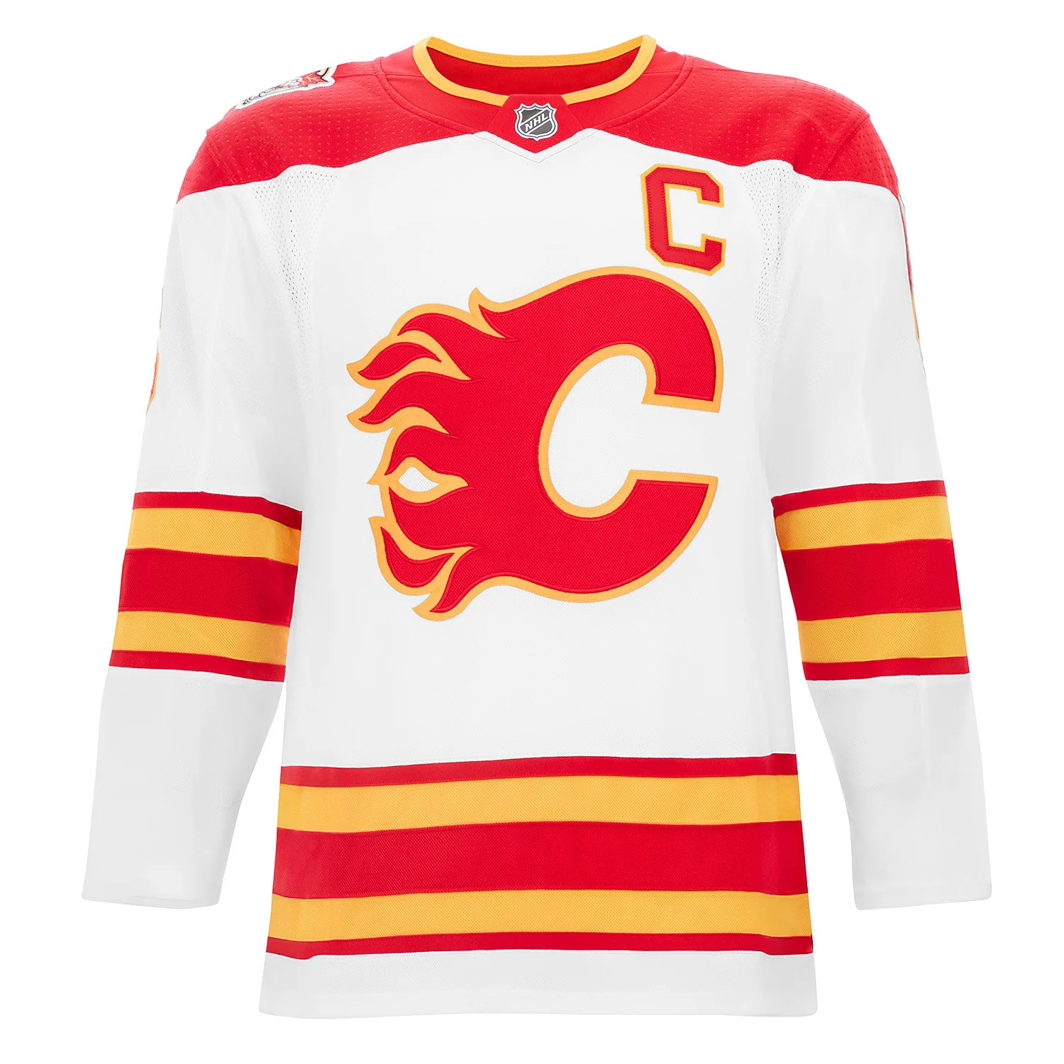 Mark Giordano Signed Calgary Flames 2019 Heritage Classic adidas Jersey - Image 2
