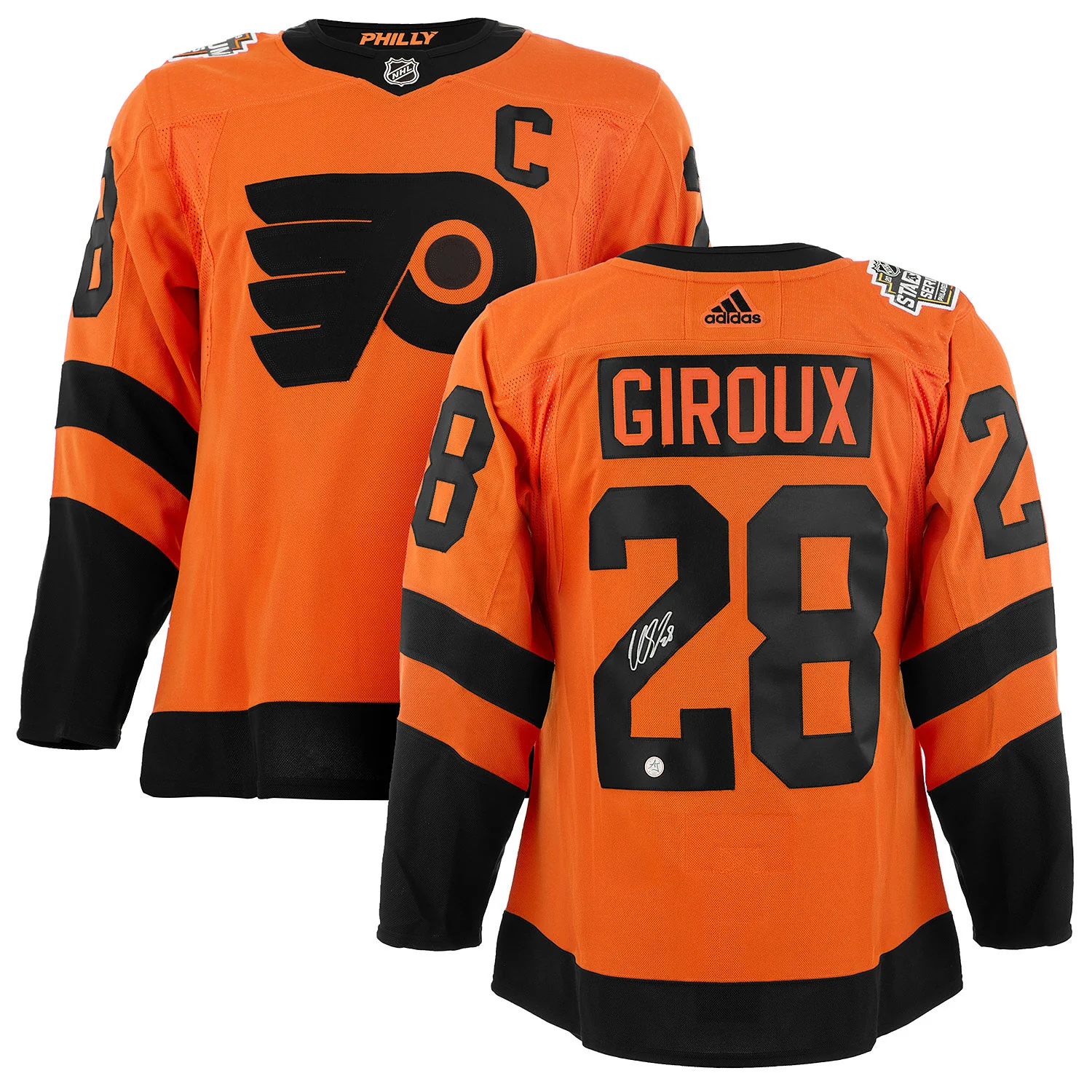 Claude Giroux Signed Philadelphia Flyers Stadium Series adidas Jersey - Image 3