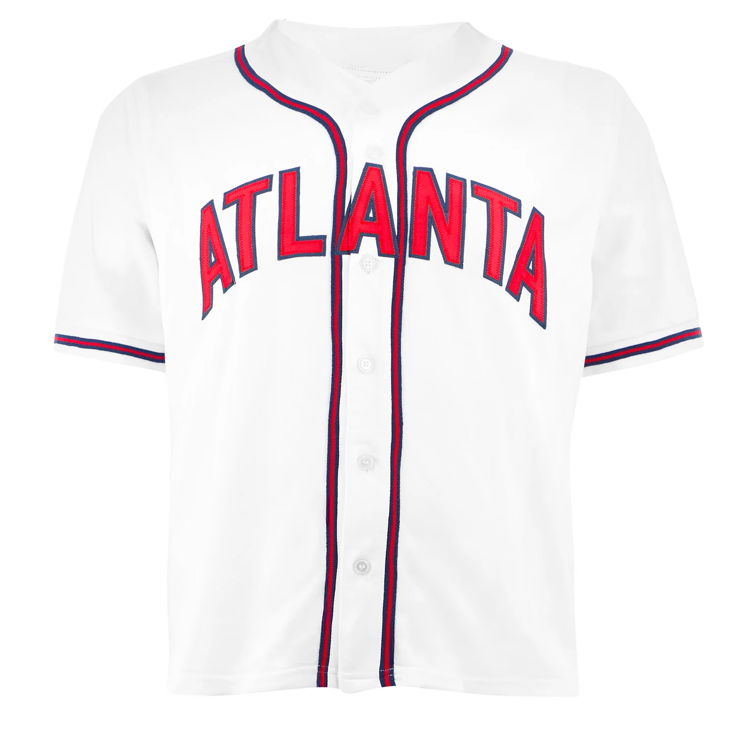 Tom Glavine Autographed Atlanta City Design White Baseball Jersey - Image 2