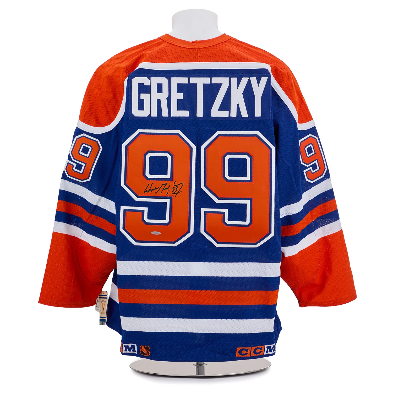 Wayne Gretzky Autographed Edmonton Oilers Authentic Vintage CCM Jersey