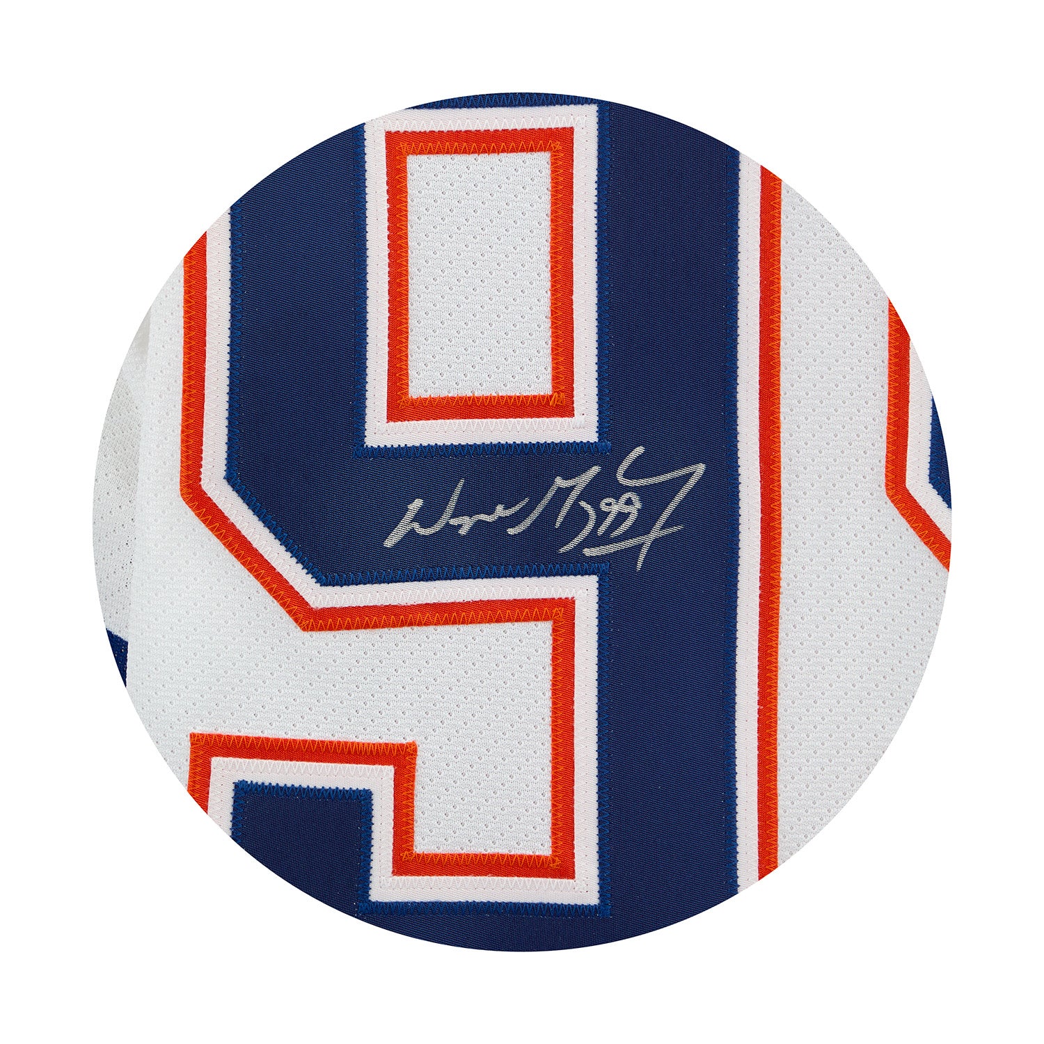 Wayne Gretzky Signed Edmonton Oilers Authentic White Vintage CCM Jersey UDA COA - Image 3