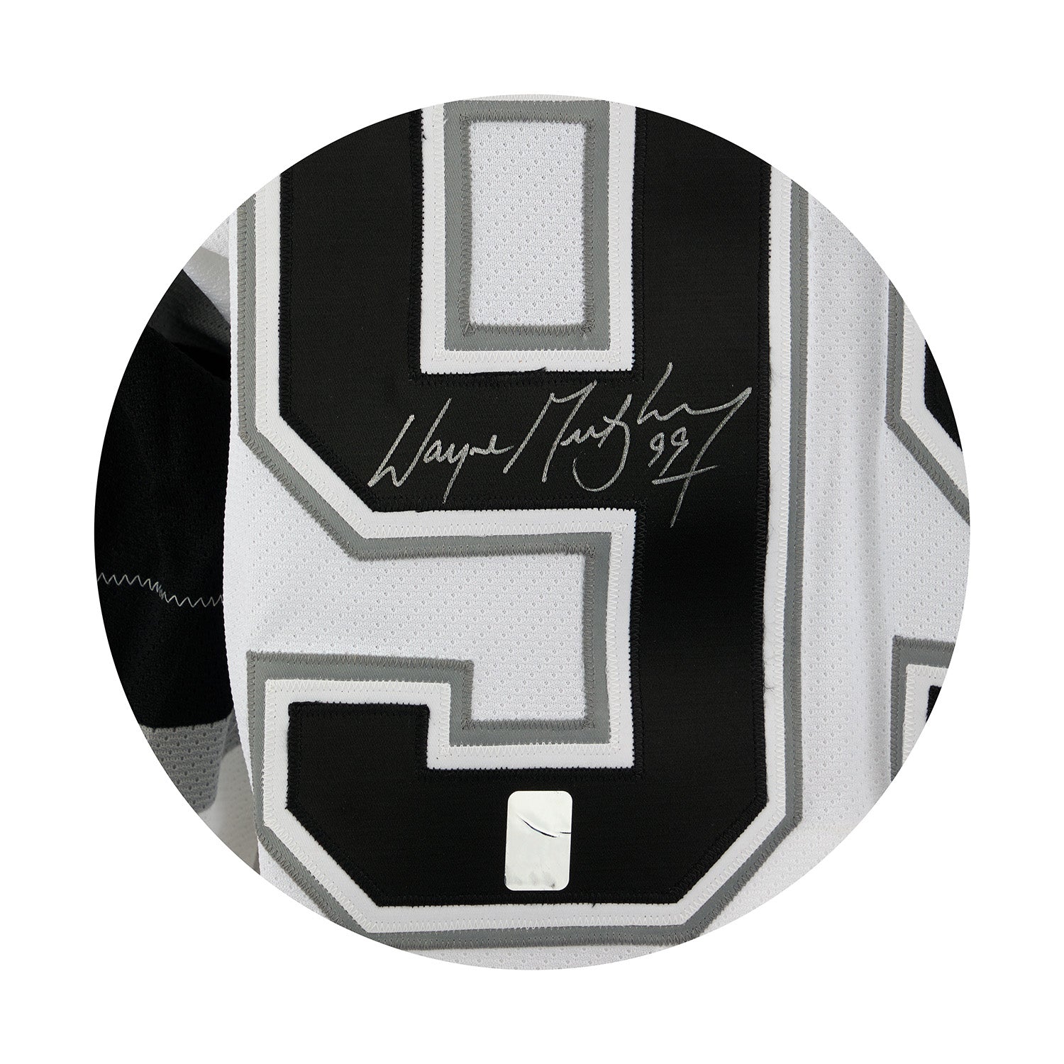 Wayne Gretzky Signed Los Angeles Kings Vintage Double CCM Jersey – WGA COA - Image 3