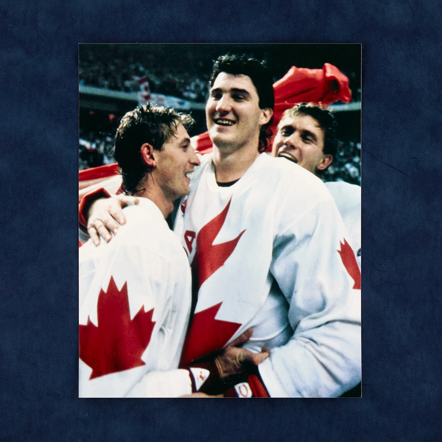 Wayne Gretzky Signed 1987 Canada Cup Custom Jersey With Fight Strap JSA COA - Image 7