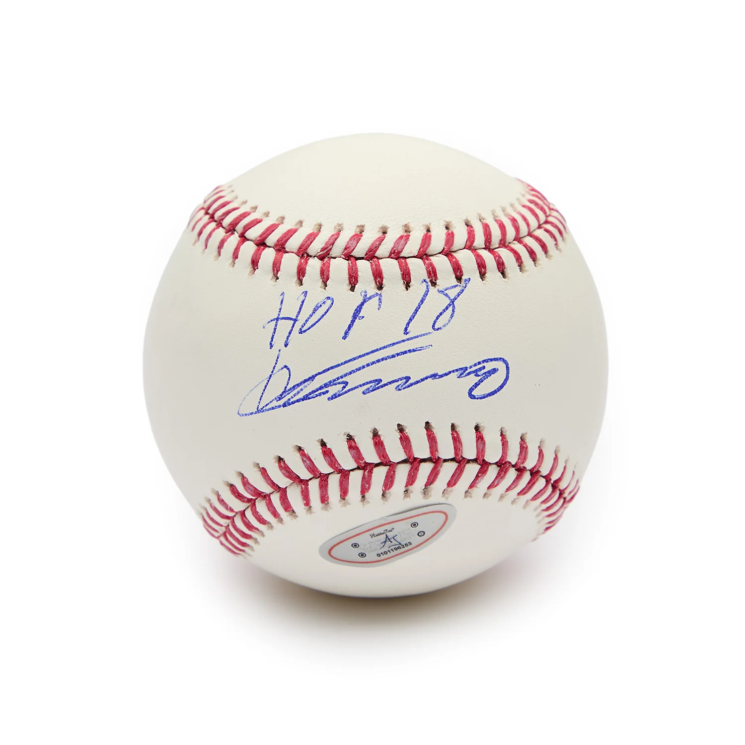 Vladimir Guerrero Sr Signed & Inscribed Rawlings Official Major League Baseball