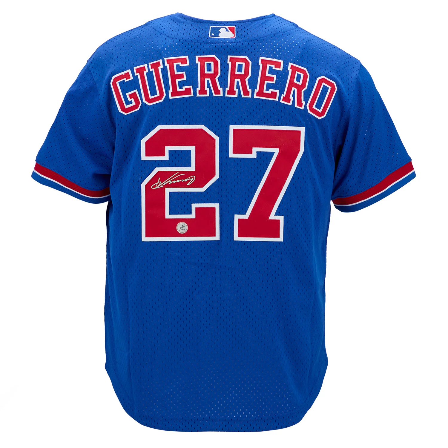 Vladimir Guerrero Sr Signed Montreal Expos Mitchell & Ness Throwback Jersey