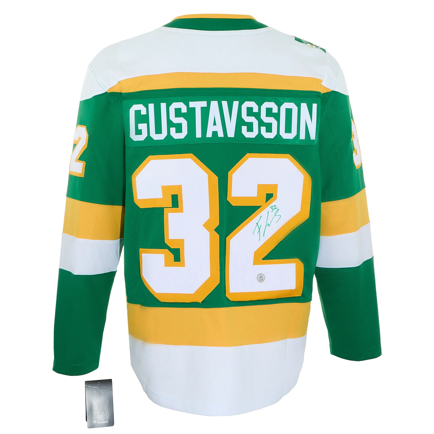 Filip Gustavsson Signed Minnesota Wild Alternate Fanatics Breakaway Jersey