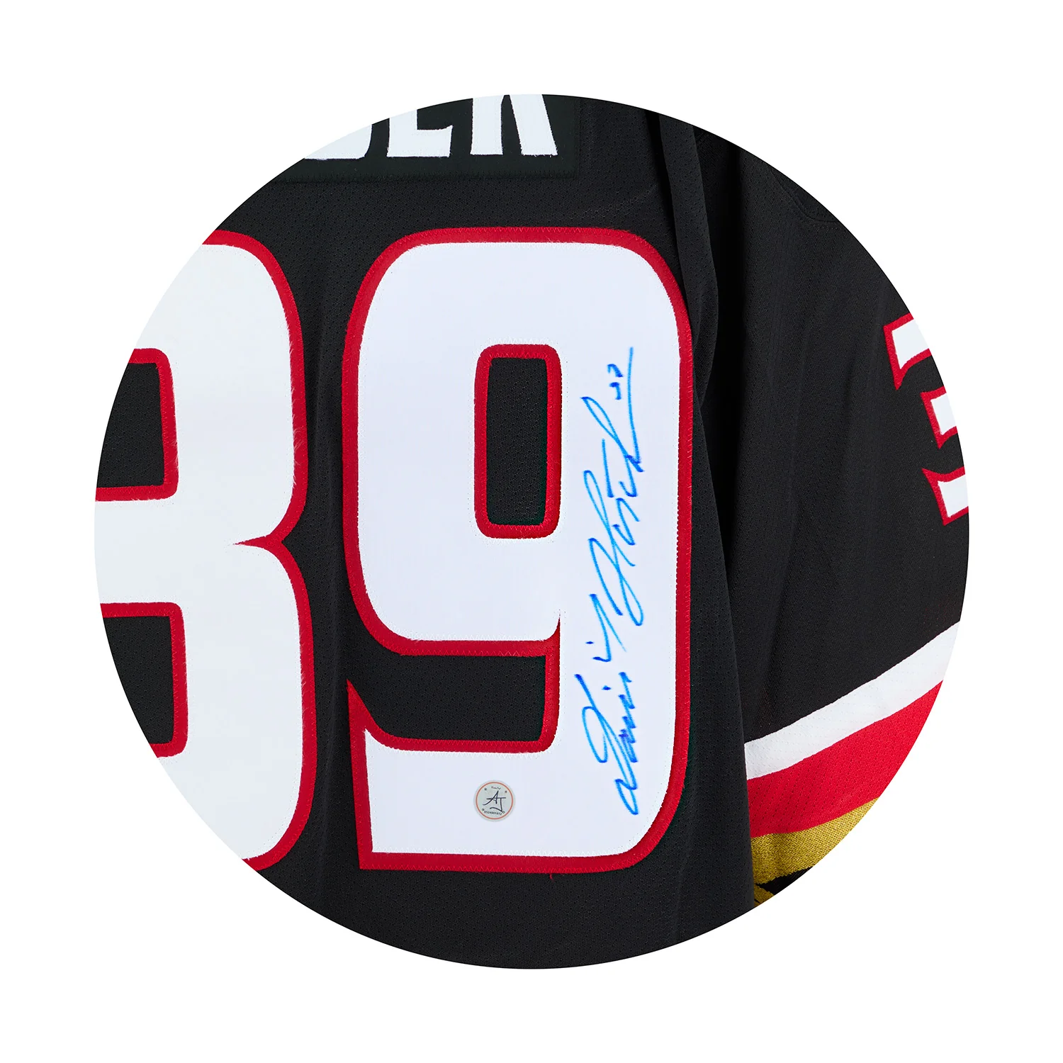 Dominik Hasek Autographed Ottawa Senators Vintage CCM Jersey - Image 3