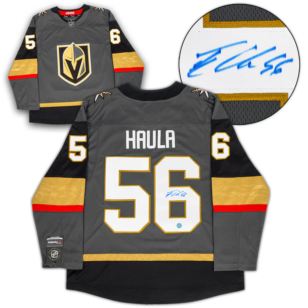 Erik Haula Autographed Vegas Golden Knights Fanatics Breakaway Jersey