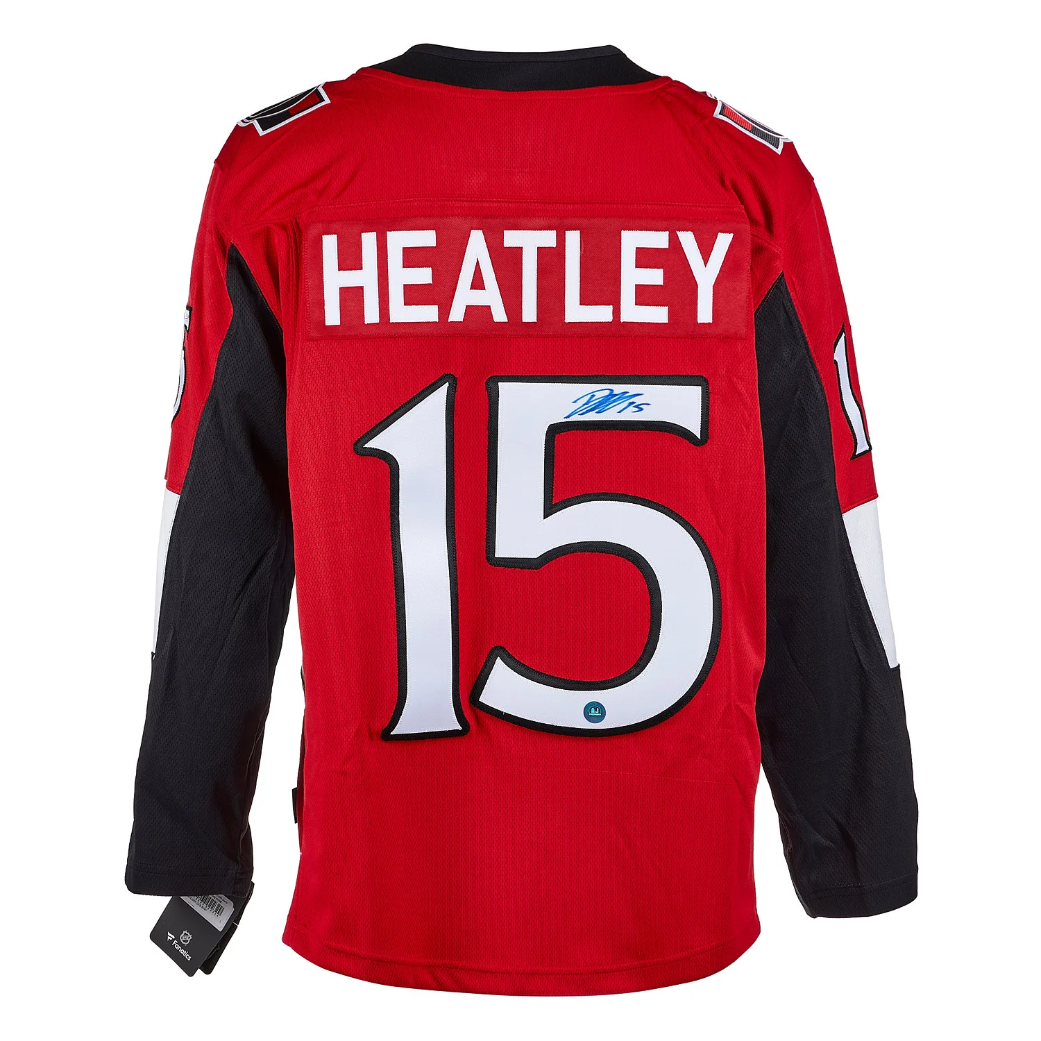Dany Heatley Autographed Ottawa Senators Fanatics Breakaway Jersey